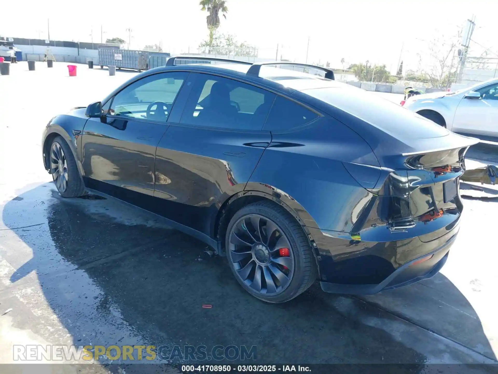 3 Фотография поврежденного автомобиля 5YJYGDEF9MF251738 TESLA MODEL Y 2021
