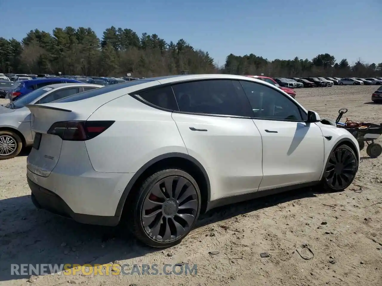 3 Photograph of a damaged car 5YJYGDEF9MF268006 TESLA MODEL Y 2021