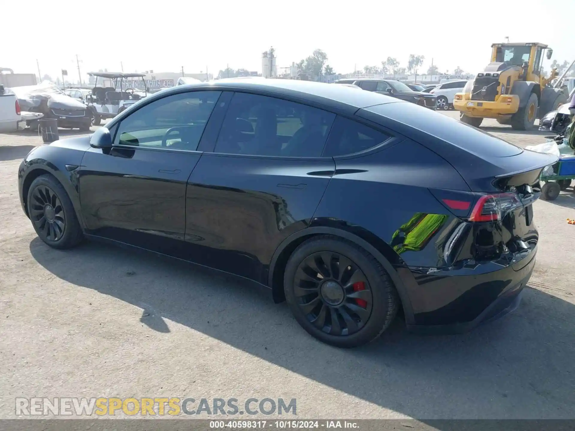 3 Фотография поврежденного автомобиля 5YJYGDEFXMF099033 TESLA MODEL Y 2021