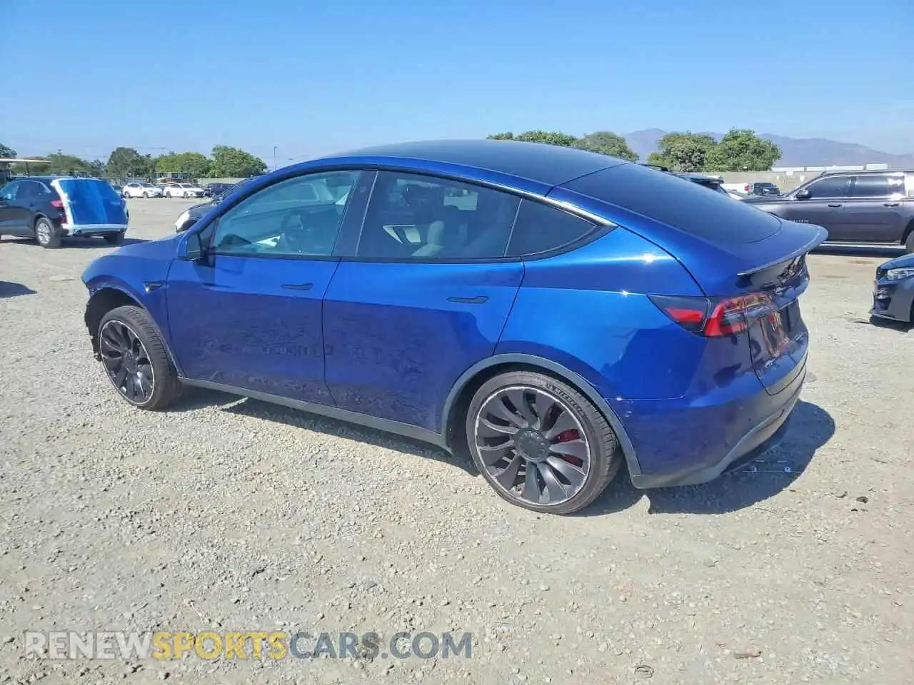 2 Фотография поврежденного автомобиля 5YJYGDEFXMF215864 TESLA MODEL Y 2021