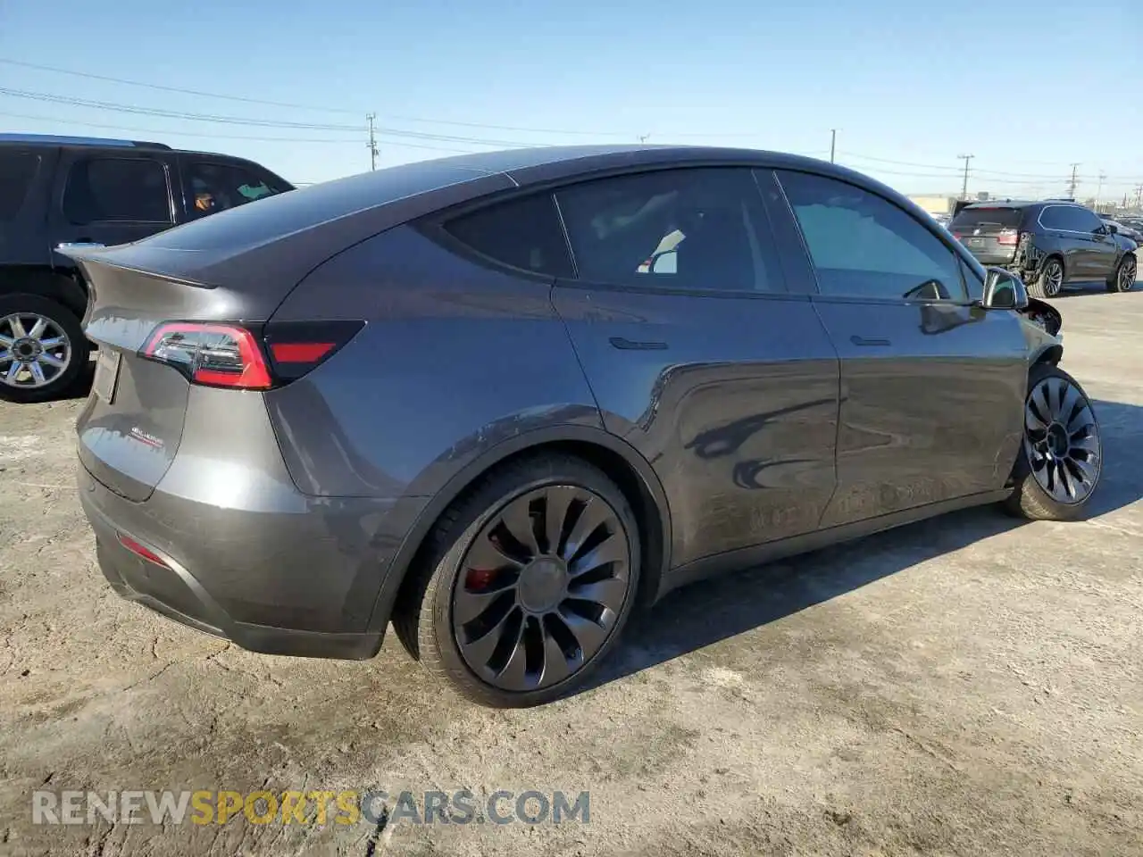 3 Photograph of a damaged car 5YJYGDEFXMF277619 TESLA MODEL Y 2021