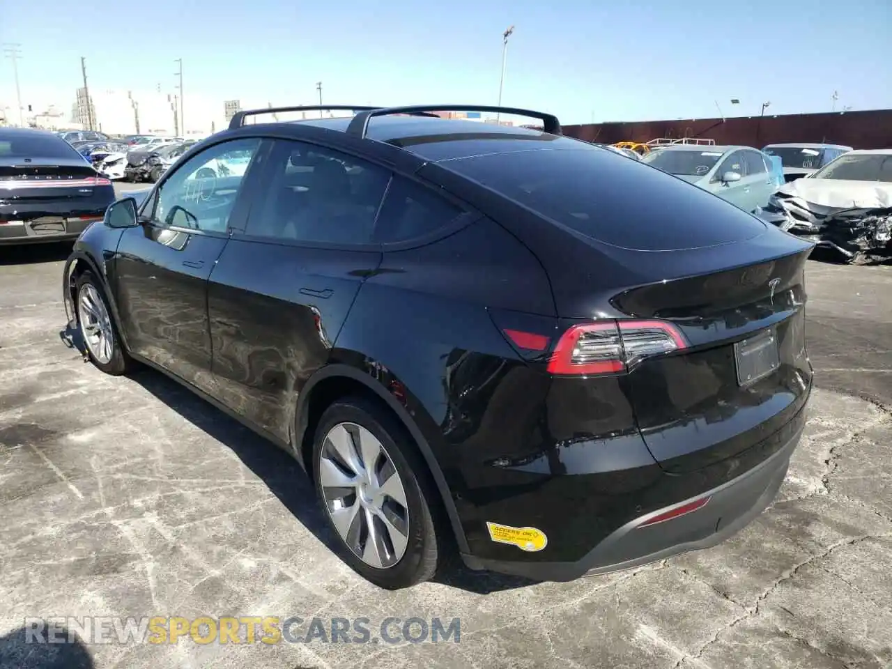 3 Photograph of a damaged car 7SAYGAEE0NF312906 TESLA MODEL Y 2022