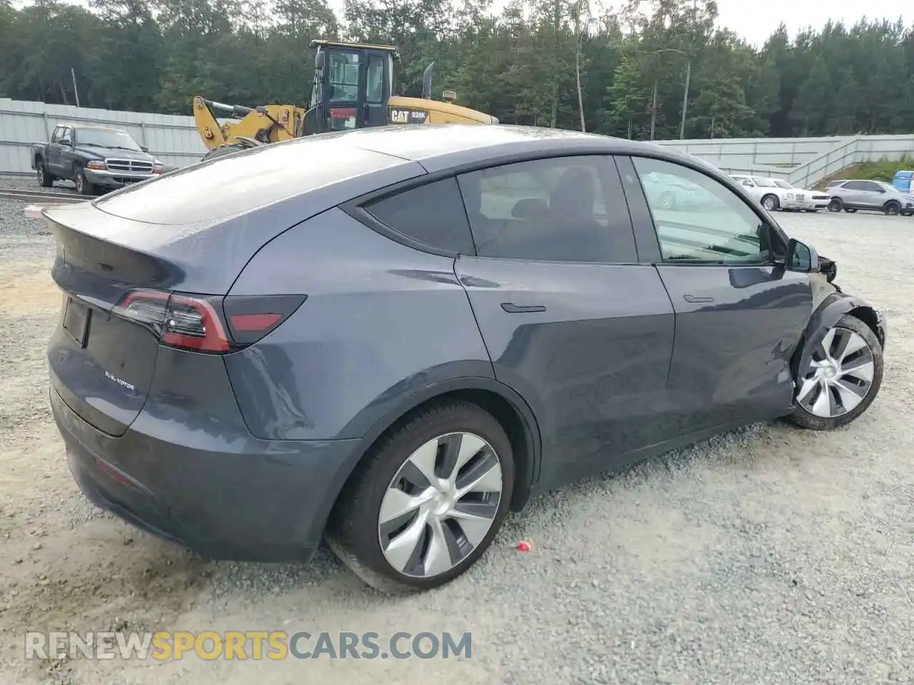 3 Фотография поврежденного автомобиля 7SAYGAEE0NF328233 TESLA MODEL Y 2022