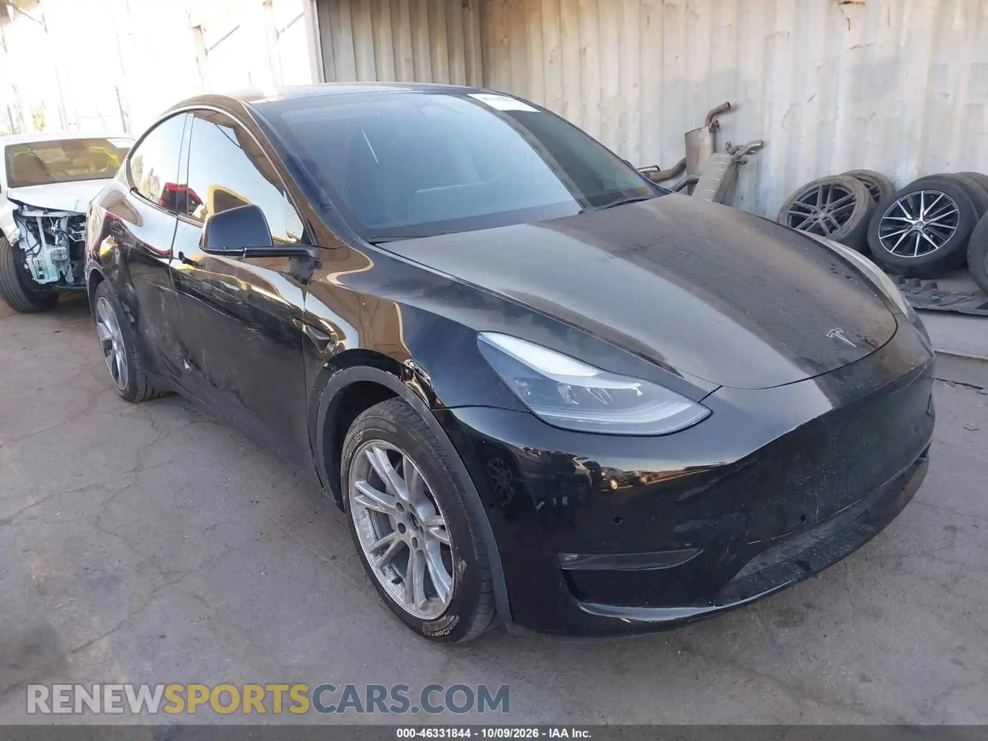 1 fotografías del automóvil dañado 7SAYGAEE0NF486796 TESLA MODEL Y 2022