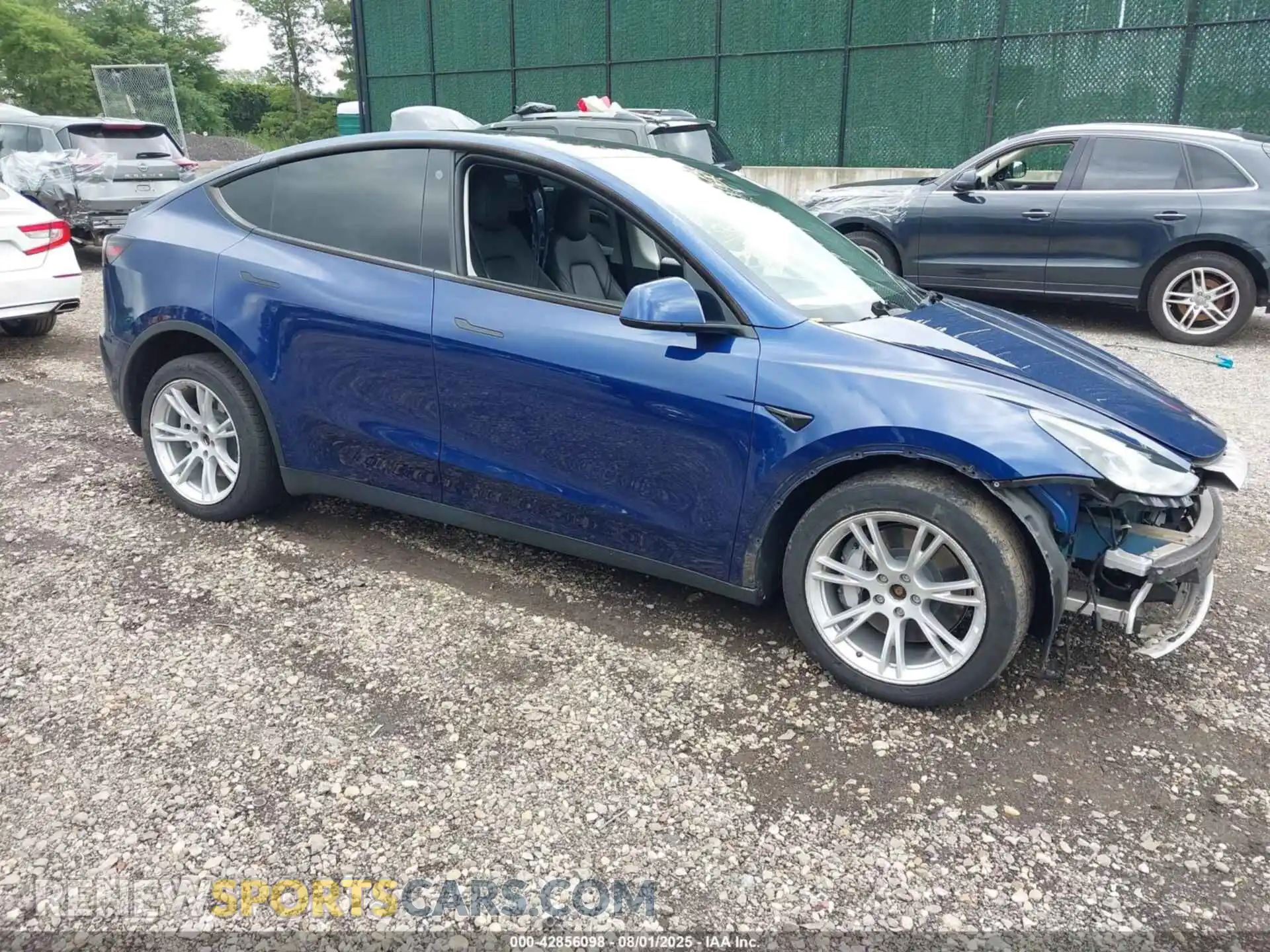 1 Photograph of a damaged car 7SAYGAEE0NF515889 TESLA MODEL Y 2022