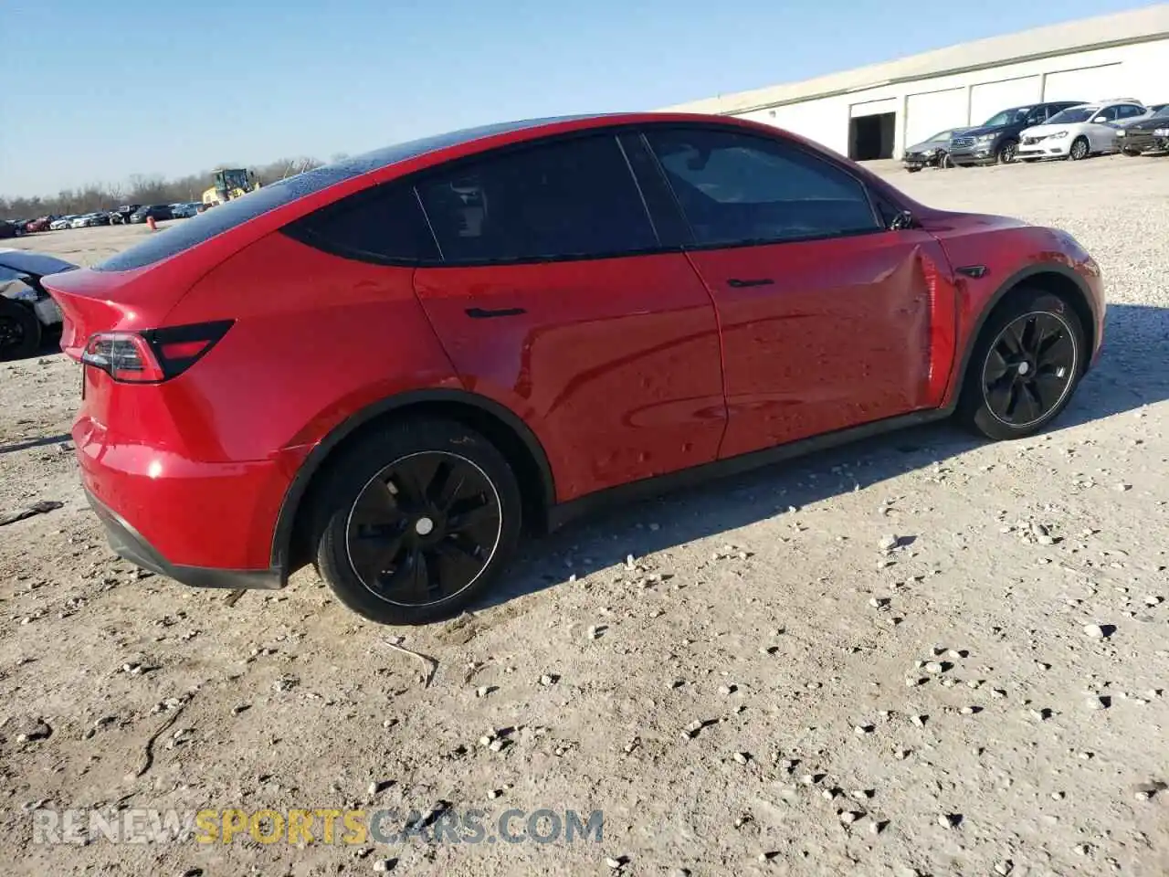 3 Photograph of a damaged car 7SAYGAEE1NF402842 TESLA MODEL Y 2022