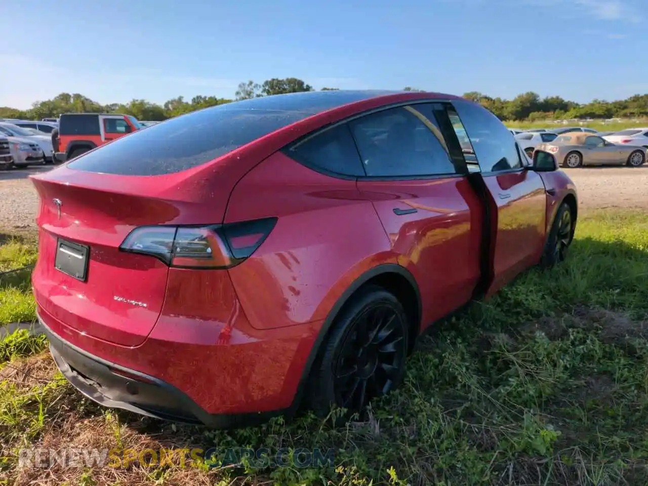 3 Фотография поврежденного автомобиля 7SAYGAEE1NF538081 TESLA MODEL Y 2022