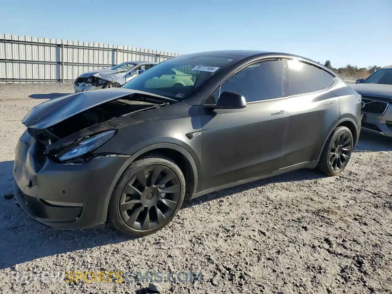 1 Photograph of a damaged car 7SAYGAEE2NF337516 TESLA MODEL Y 2022