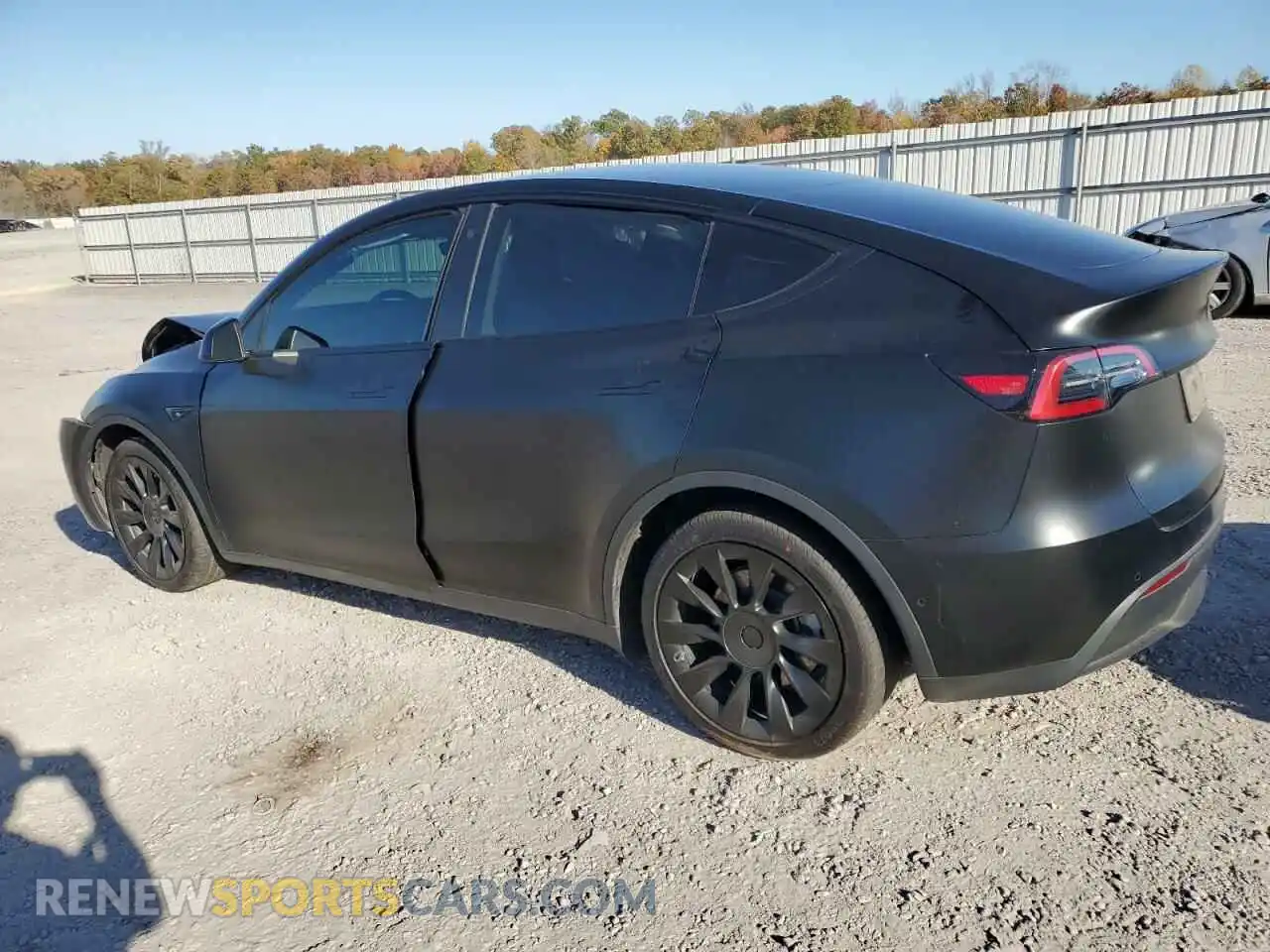 2 Photograph of a damaged car 7SAYGAEE2NF337516 TESLA MODEL Y 2022