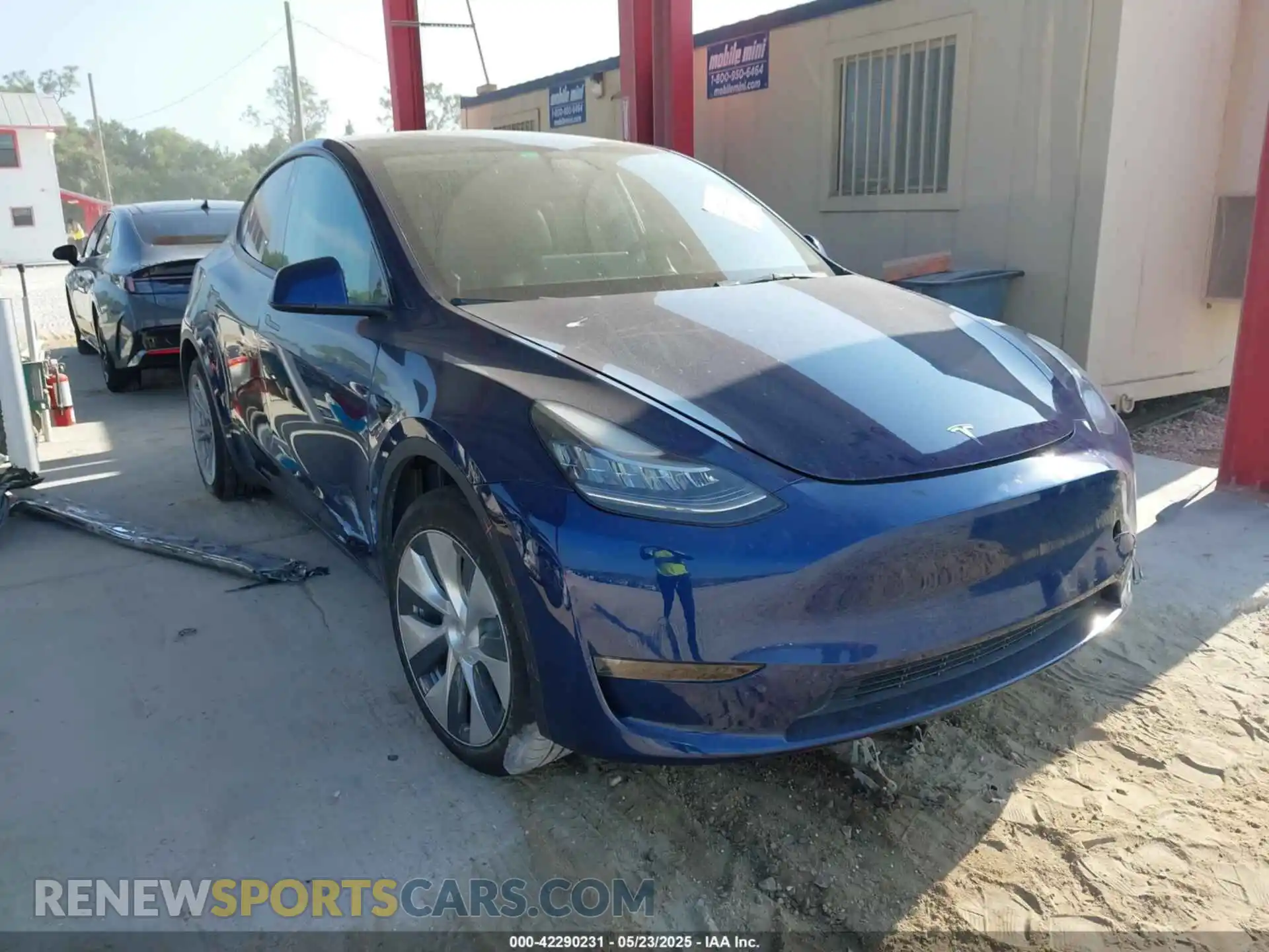 1 Photograph of a damaged car 7SAYGAEE2NF364733 TESLA MODEL Y 2022