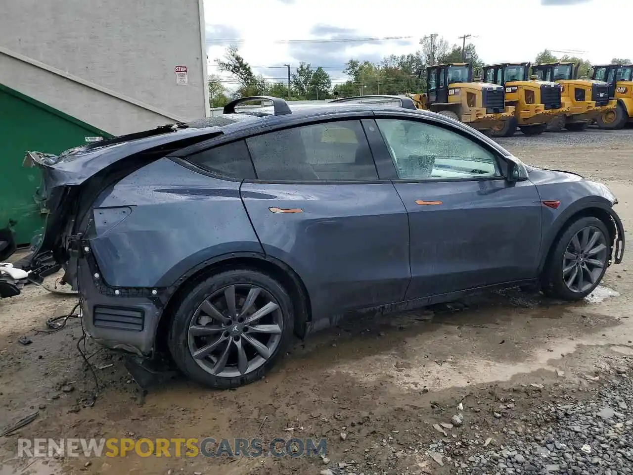 3 Photograph of a damaged car 7SAYGAEE2NF419231 TESLA MODEL Y 2022