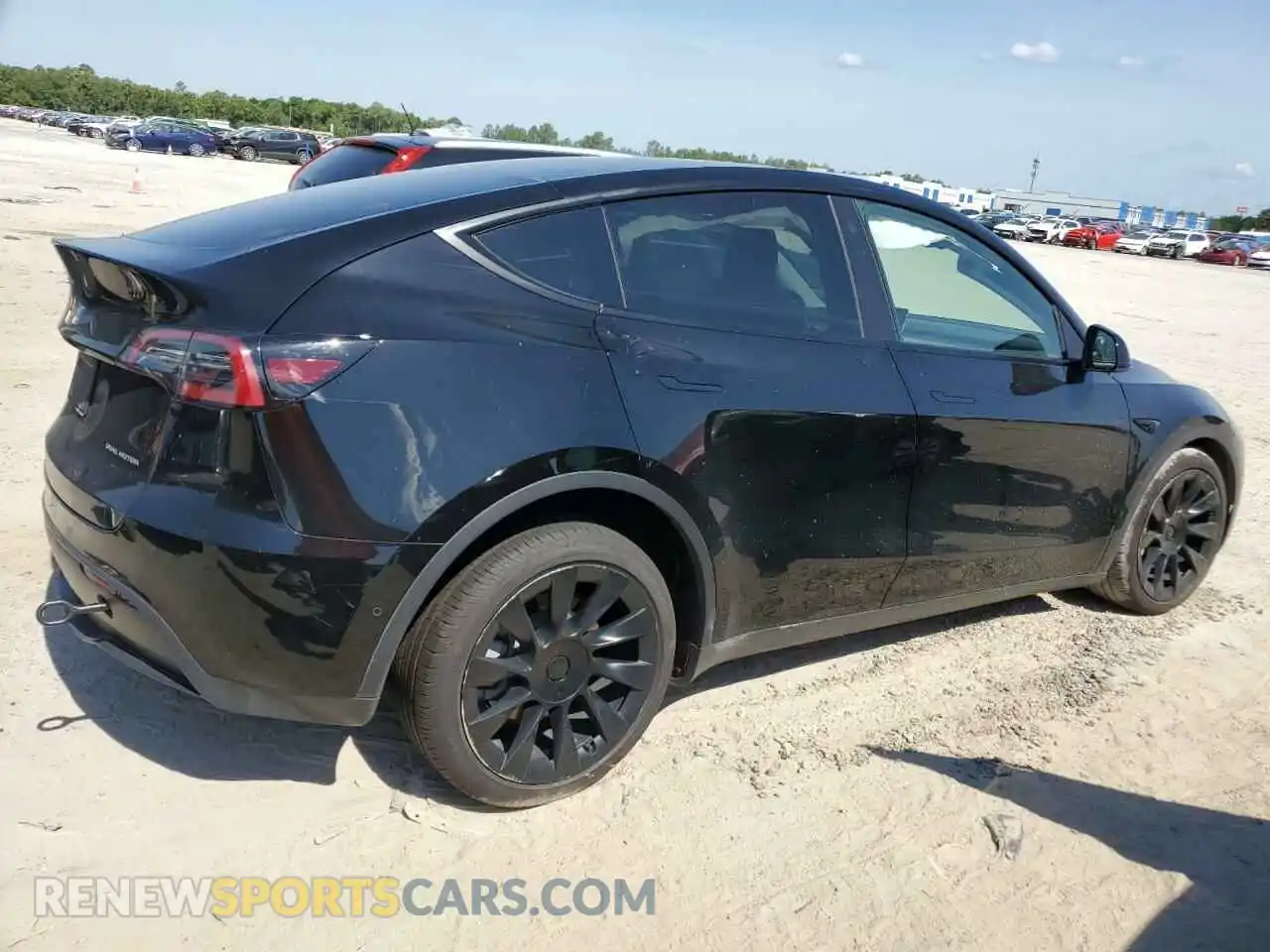 3 Photograph of a damaged car 7SAYGAEE2NF524271 TESLA MODEL Y 2022