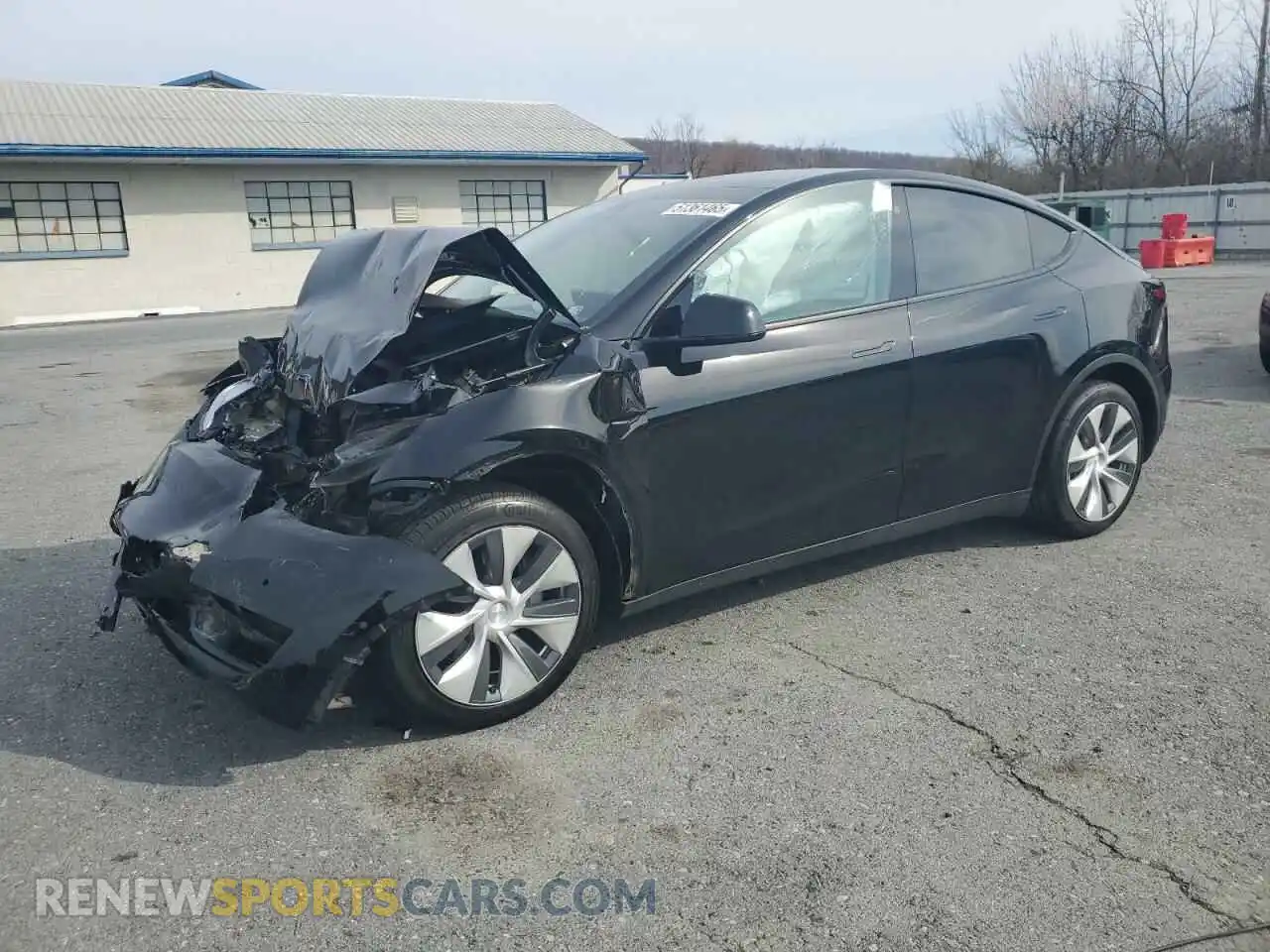 1 Photograph of a damaged car 7SAYGAEE3NF310888 TESLA MODEL Y 2022