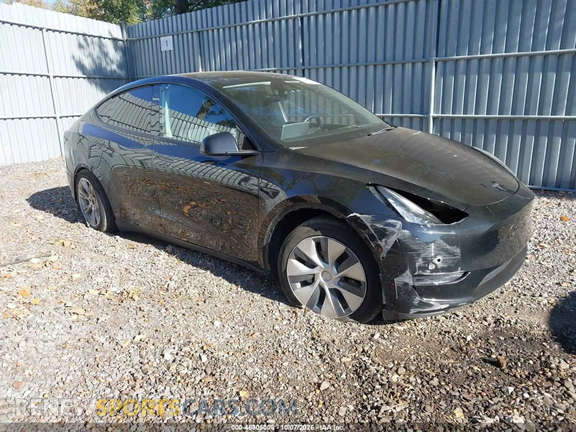 1 Photograph of a damaged car 7SAYGAEE3NF365647 TESLA MODEL Y 2022
