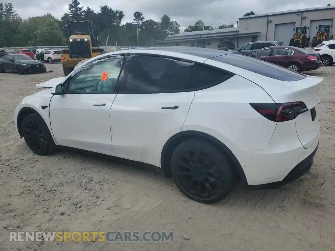 2 Photograph of a damaged car 7SAYGAEE3NF412496 TESLA MODEL Y 2022