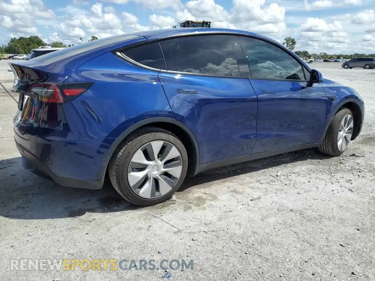 3 Photograph of a damaged car 7SAYGAEE3NF576220 TESLA MODEL Y 2022