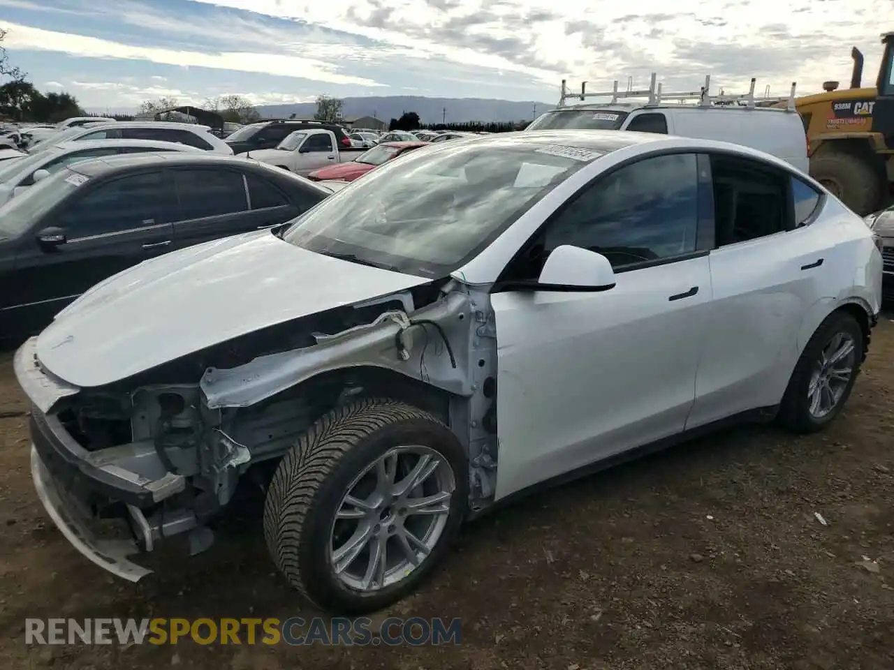 1 Photograph of a damaged car 7SAYGAEE4NF362899 TESLA MODEL Y 2022
