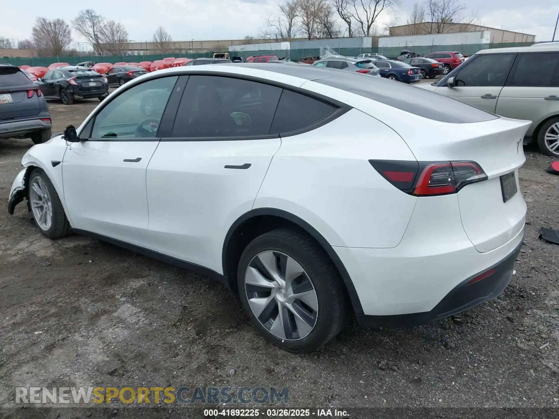 3 Photograph of a damaged car 7SAYGAEE4NF516625 TESLA MODEL Y 2022