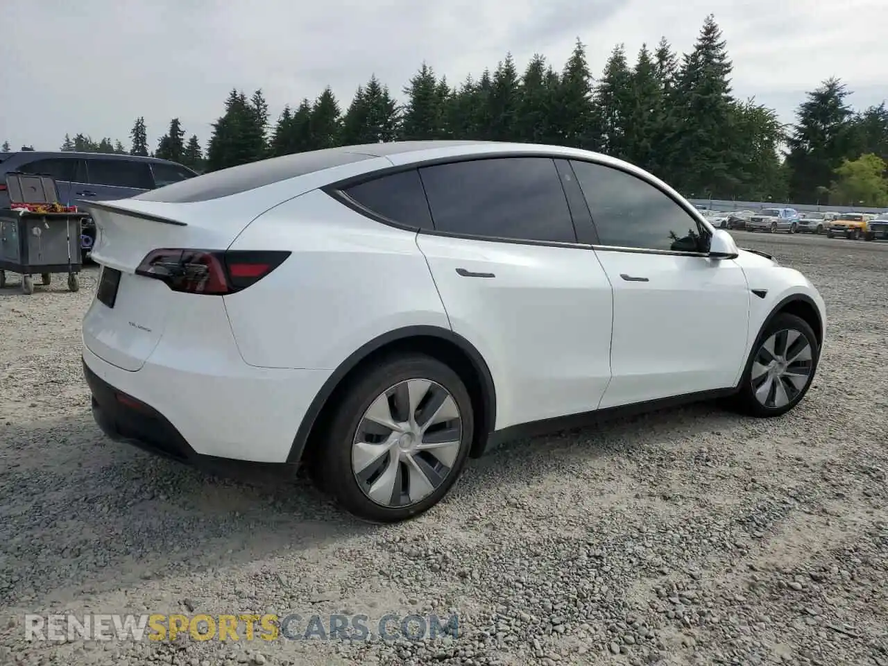 3 Photograph of a damaged car 7SAYGAEE4NF519976 TESLA MODEL Y 2022