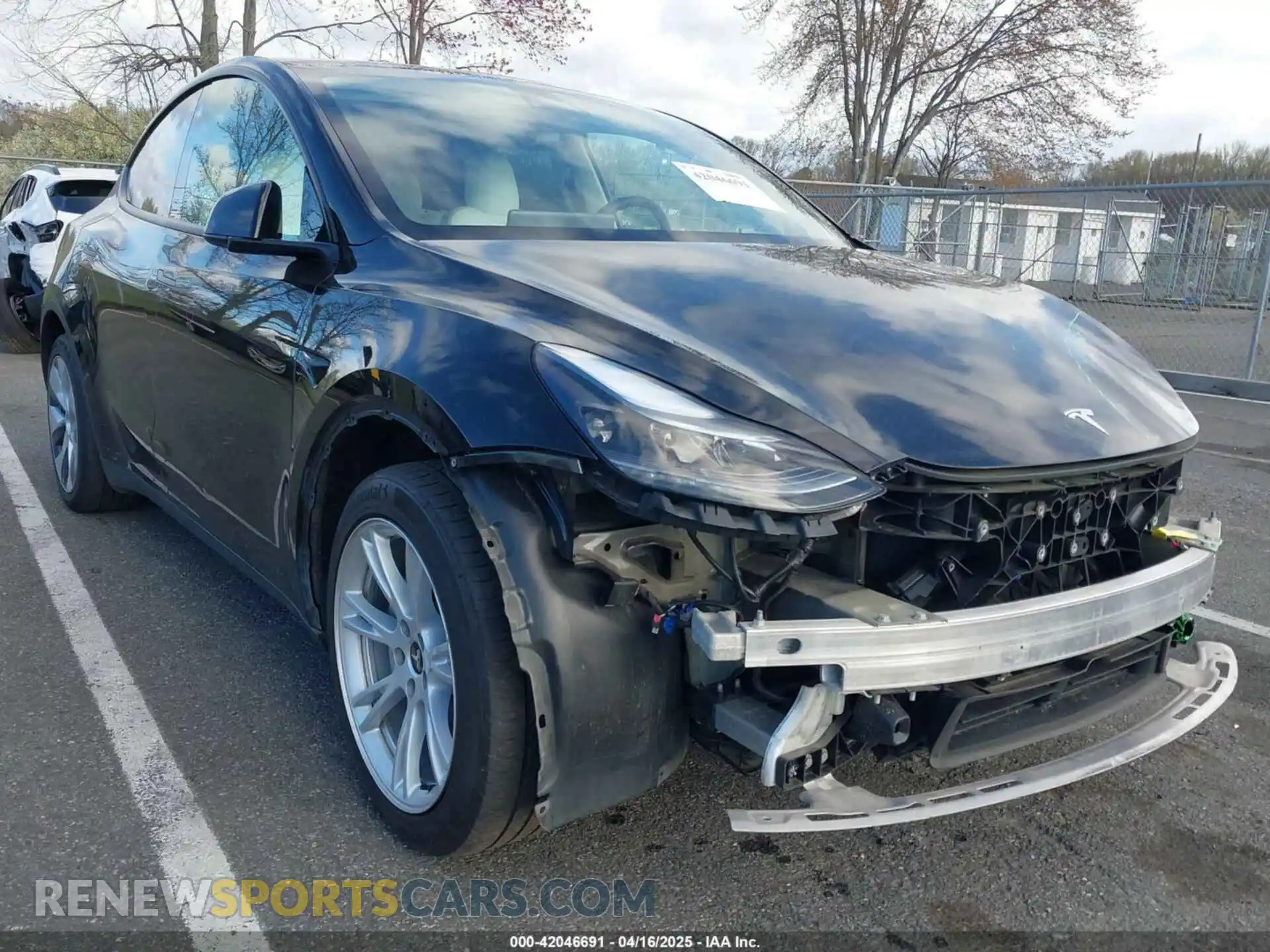 1 Photograph of a damaged car 7SAYGAEE4NF522330 TESLA MODEL Y 2022