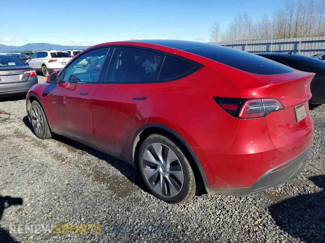 2 Photograph of a damaged car 7SAYGAEE4NF560706 TESLA MODEL Y 2022