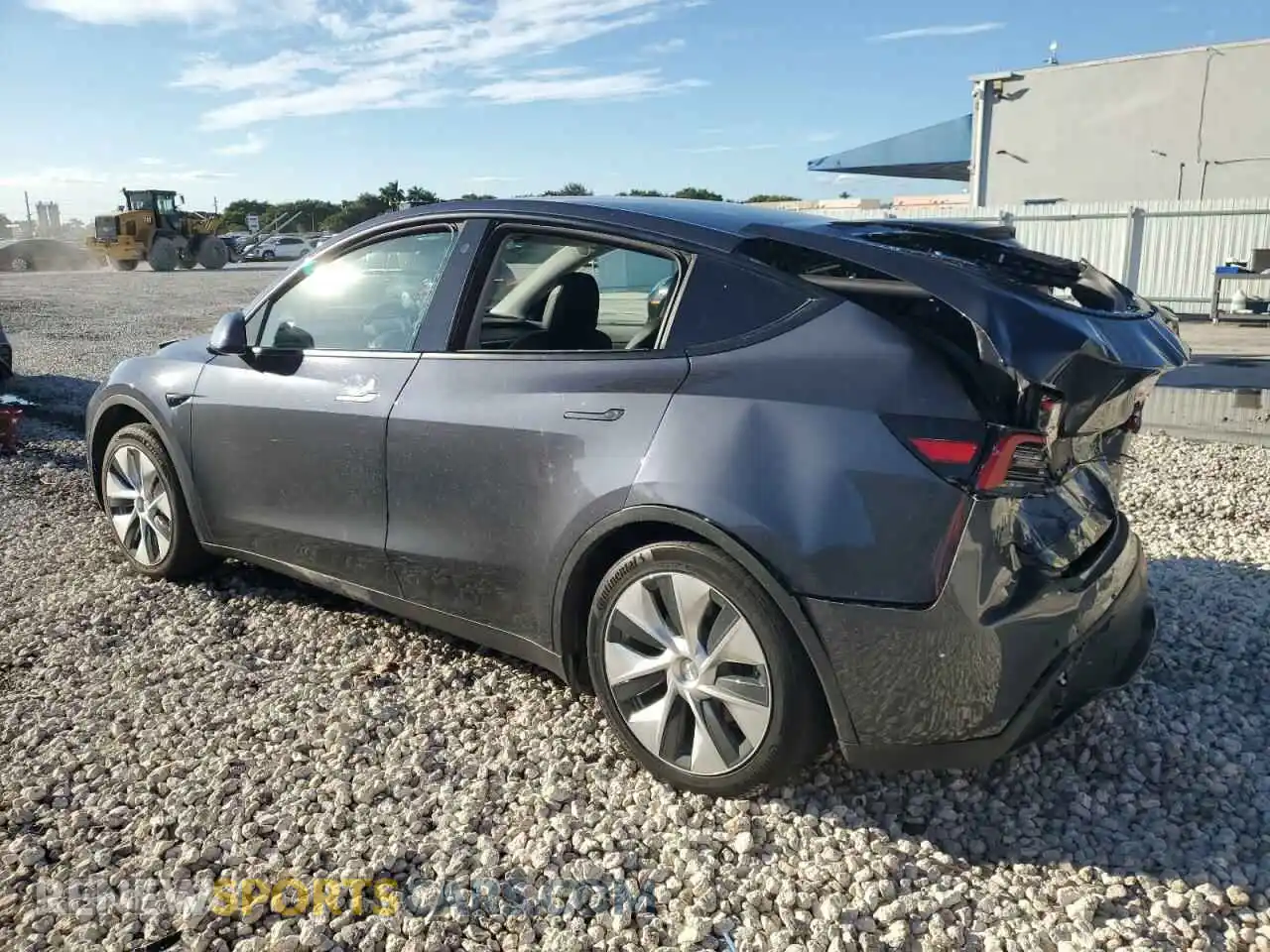 2 Photograph of a damaged car 7SAYGAEE5NF310035 TESLA MODEL Y 2022