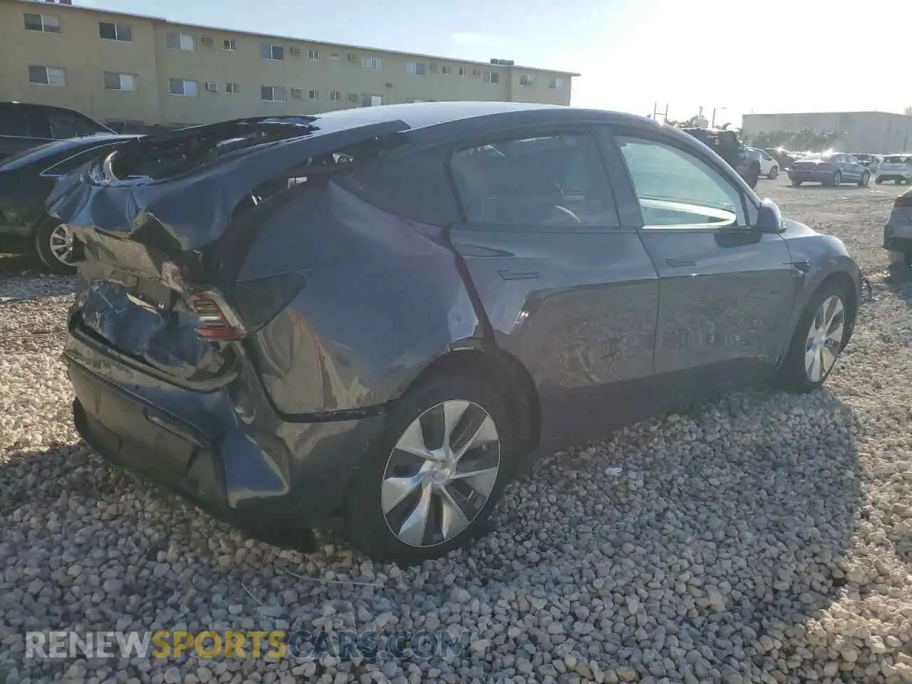 3 Photograph of a damaged car 7SAYGAEE5NF310035 TESLA MODEL Y 2022
