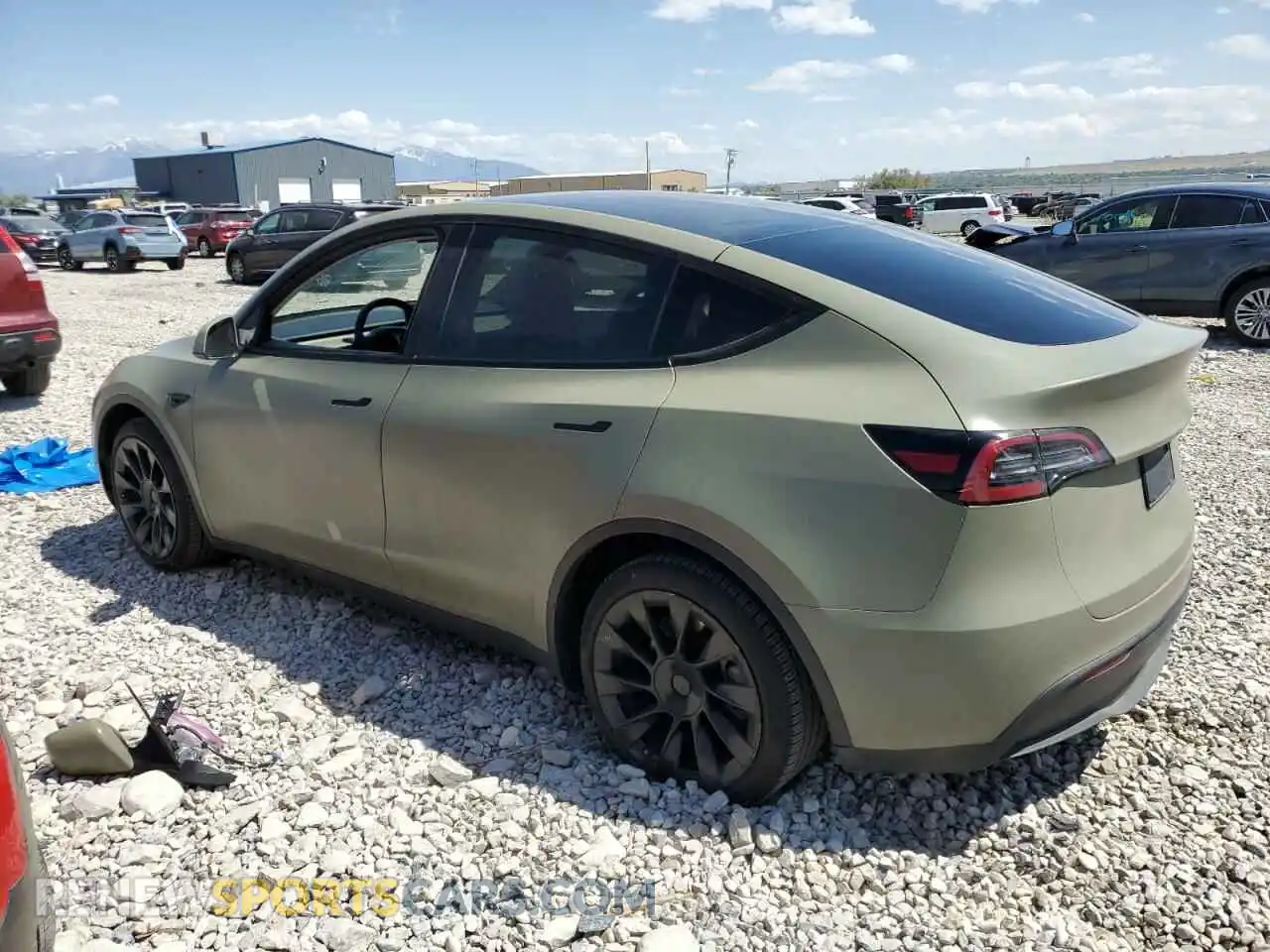 2 Фотография поврежденного автомобиля 7SAYGAEE5NF344136 TESLA MODEL Y 2022