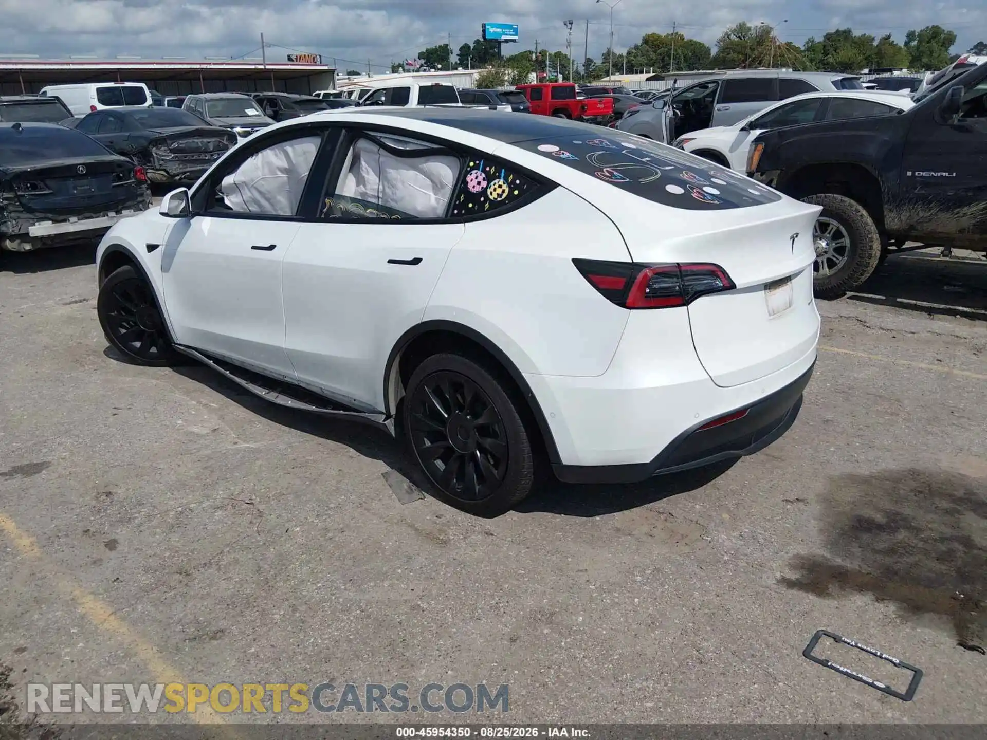 3 Photograph of a damaged car 7SAYGAEE5NF400429 TESLA MODEL Y 2022