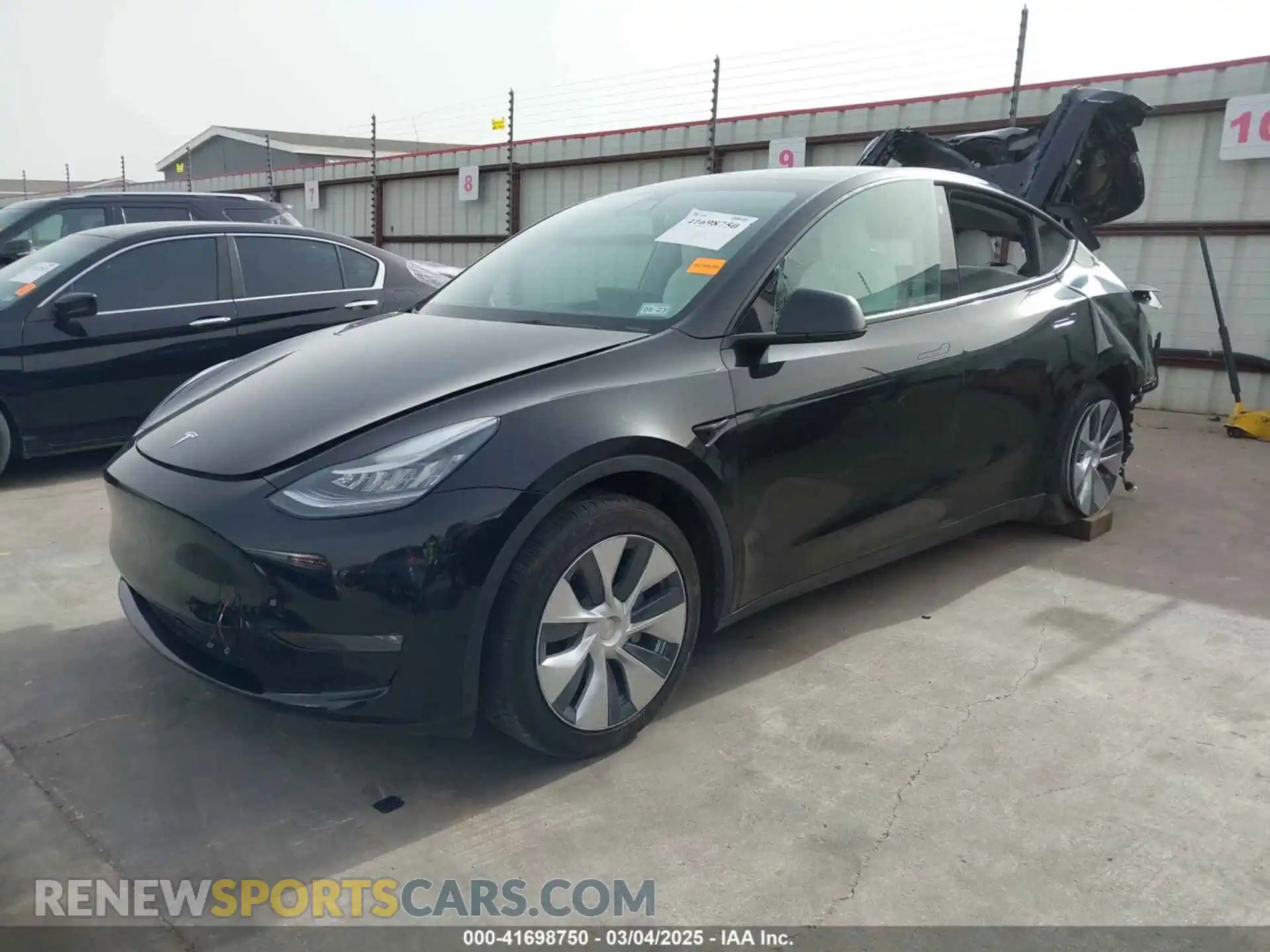 2 Photograph of a damaged car 7SAYGAEE5NF428327 TESLA MODEL Y 2022