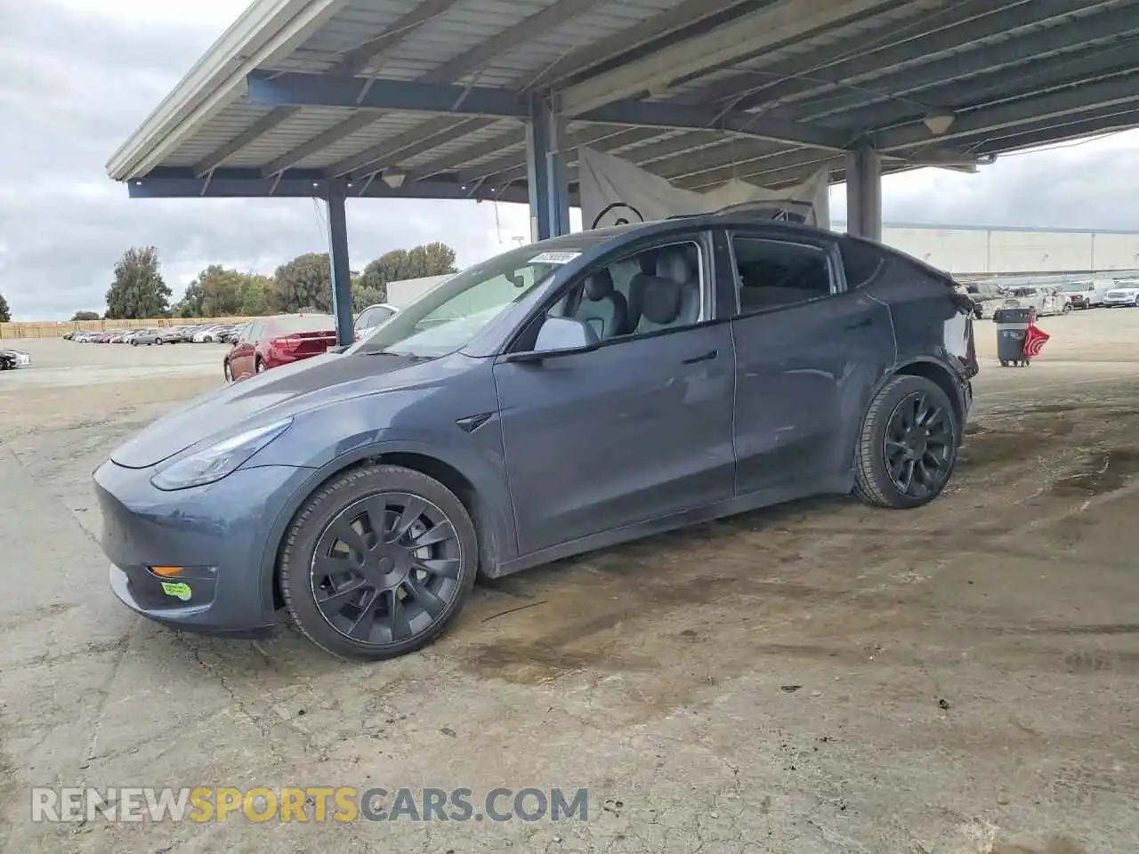 1 Photograph of a damaged car 7SAYGAEE5NF520554 TESLA MODEL Y 2022