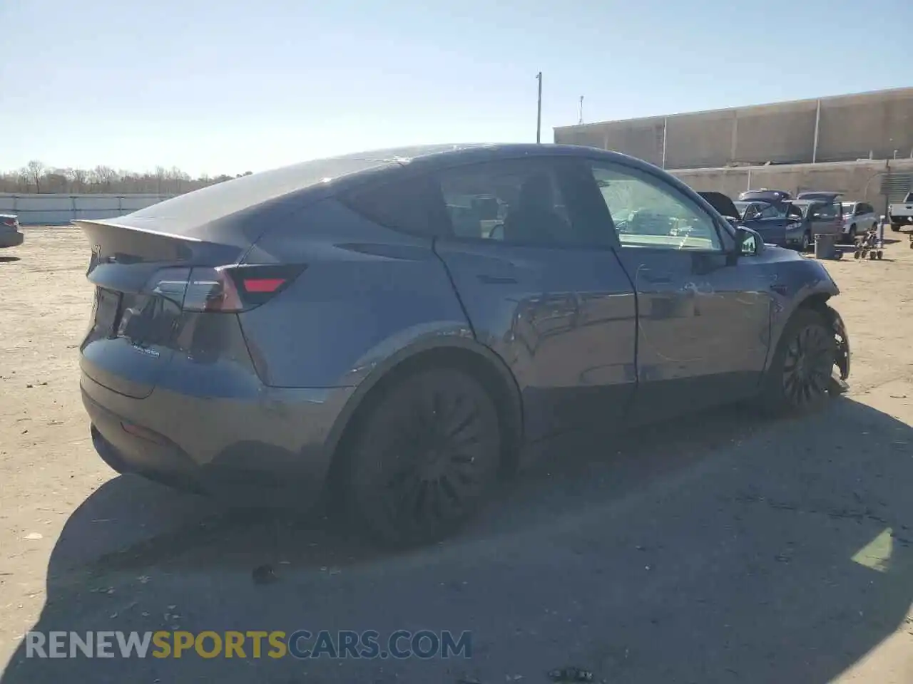 3 Photograph of a damaged car 7SAYGAEE5NF573044 TESLA MODEL Y 2022