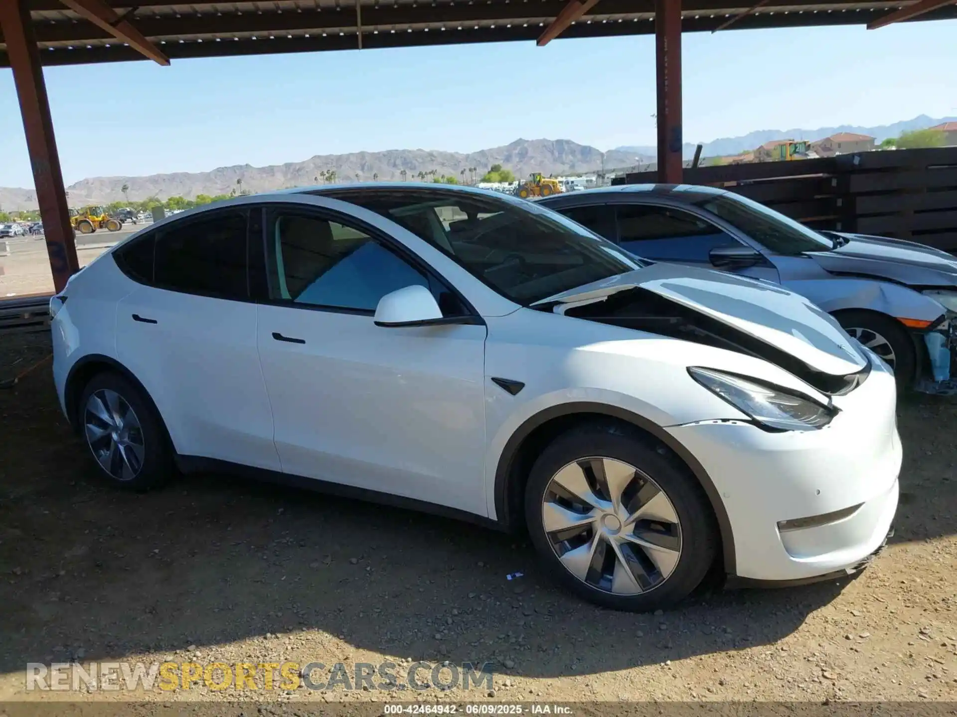 1 Фотография поврежденного автомобиля 7SAYGAEE6NF393068 TESLA MODEL Y 2022