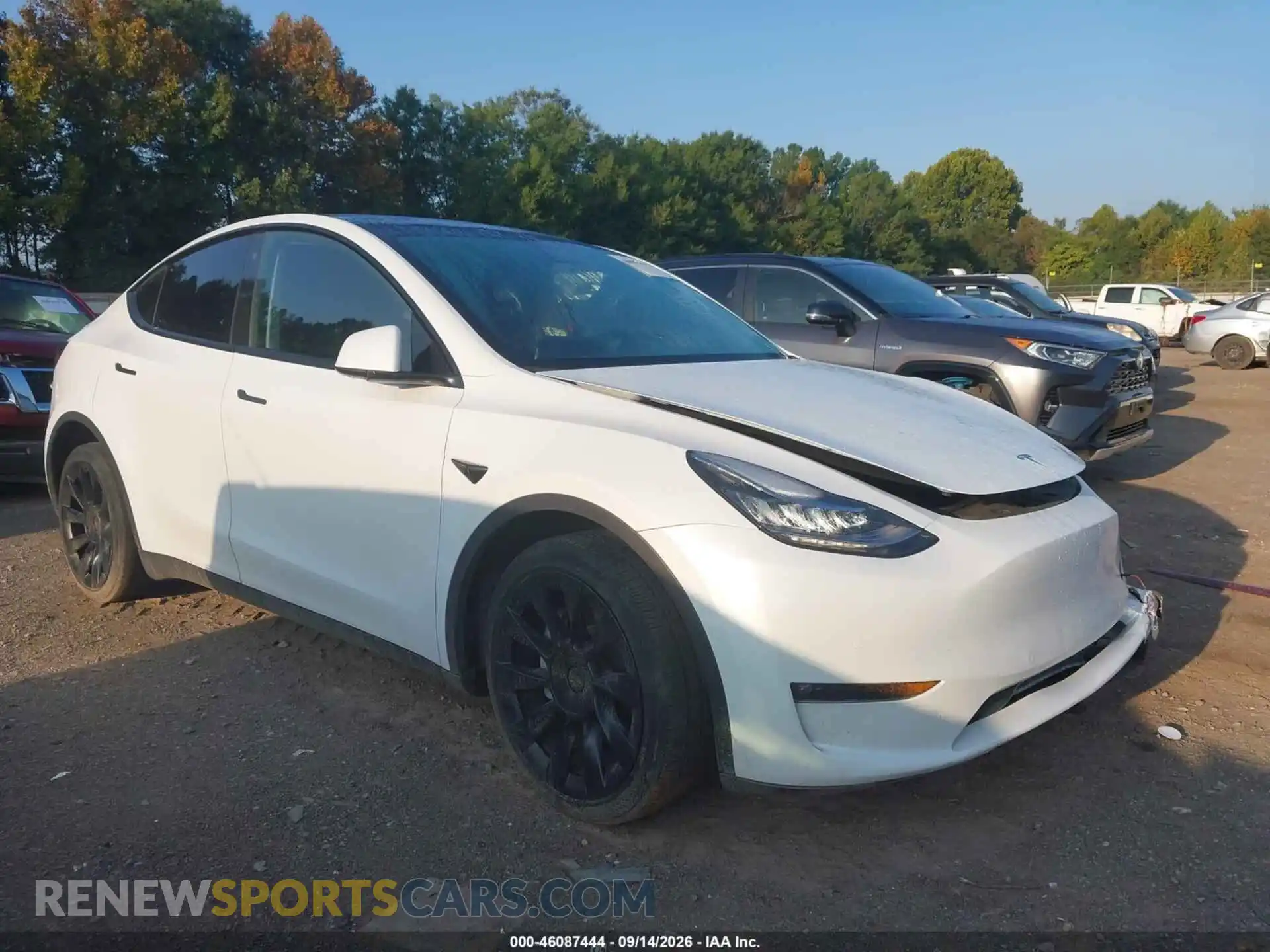 1 fotografías del automóvil dañado 7SAYGAEE6NF464561 TESLA MODEL Y 2022