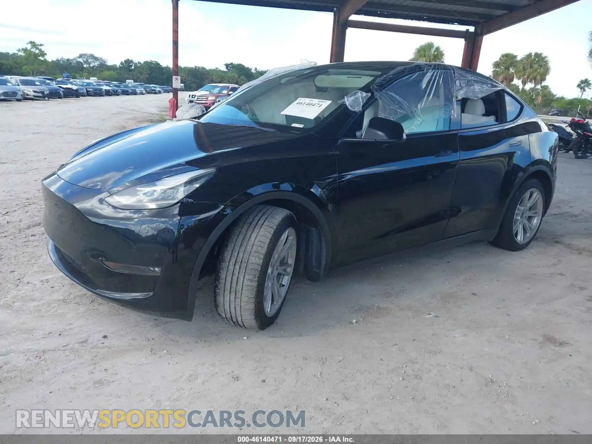 2 Photograph of a damaged car 7SAYGAEE6NF485569 TESLA MODEL Y 2022
