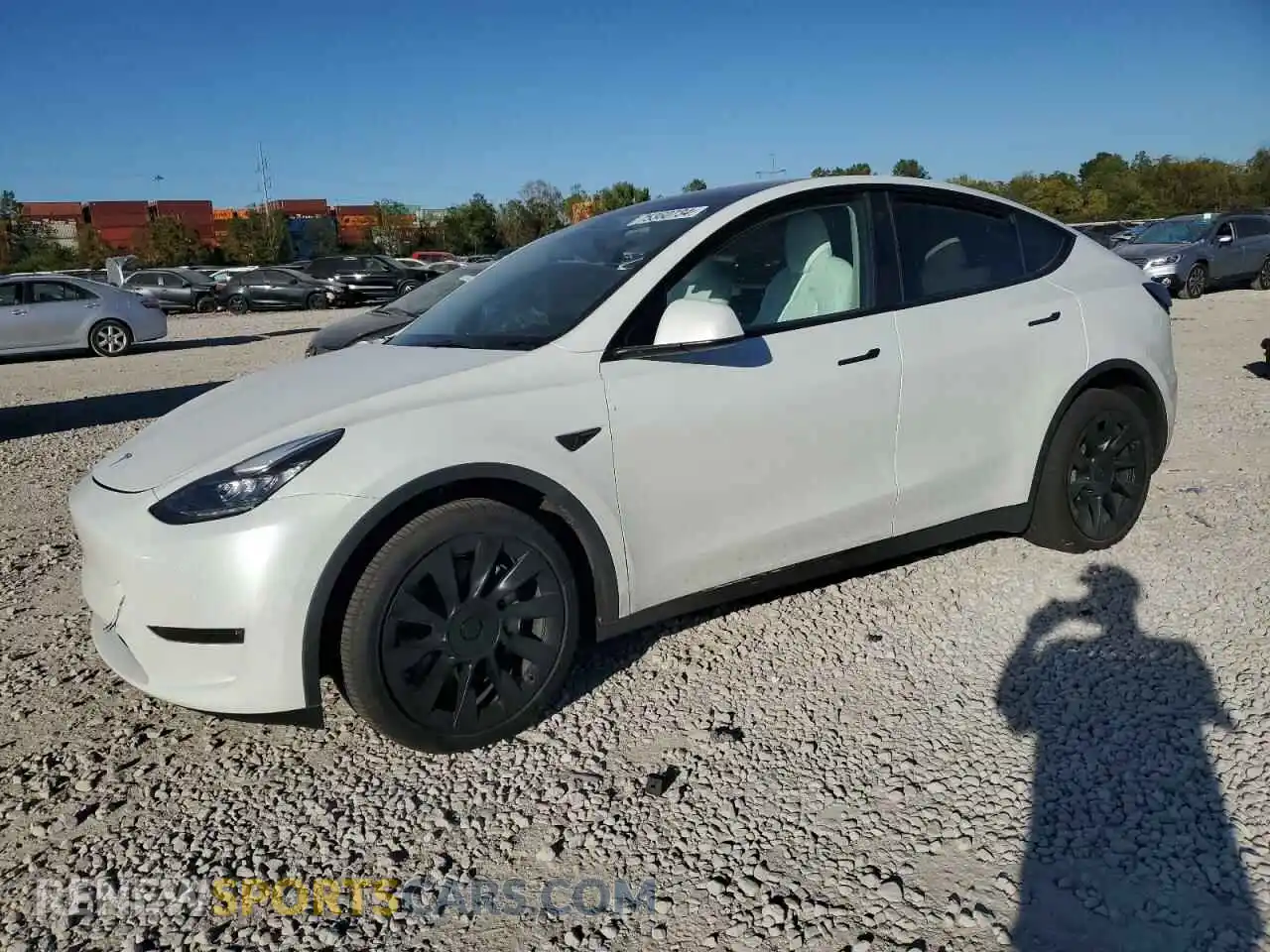 1 Photograph of a damaged car 7SAYGAEE6NF505383 TESLA MODEL Y 2022