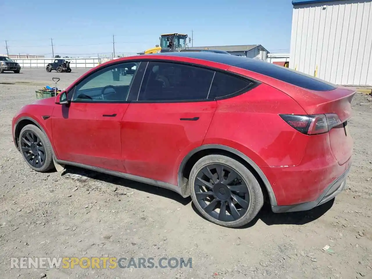 2 Photograph of a damaged car 7SAYGAEE6NF558360 TESLA MODEL Y 2022