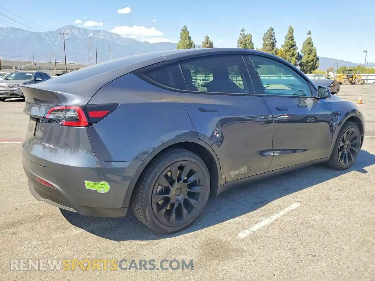 3 Photograph of a damaged car 7SAYGAEE6NF574137 TESLA MODEL Y 2022
