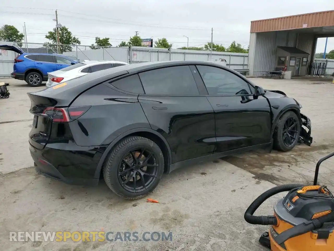 3 Photograph of a damaged car 7SAYGAEE7NF379812 TESLA MODEL Y 2022