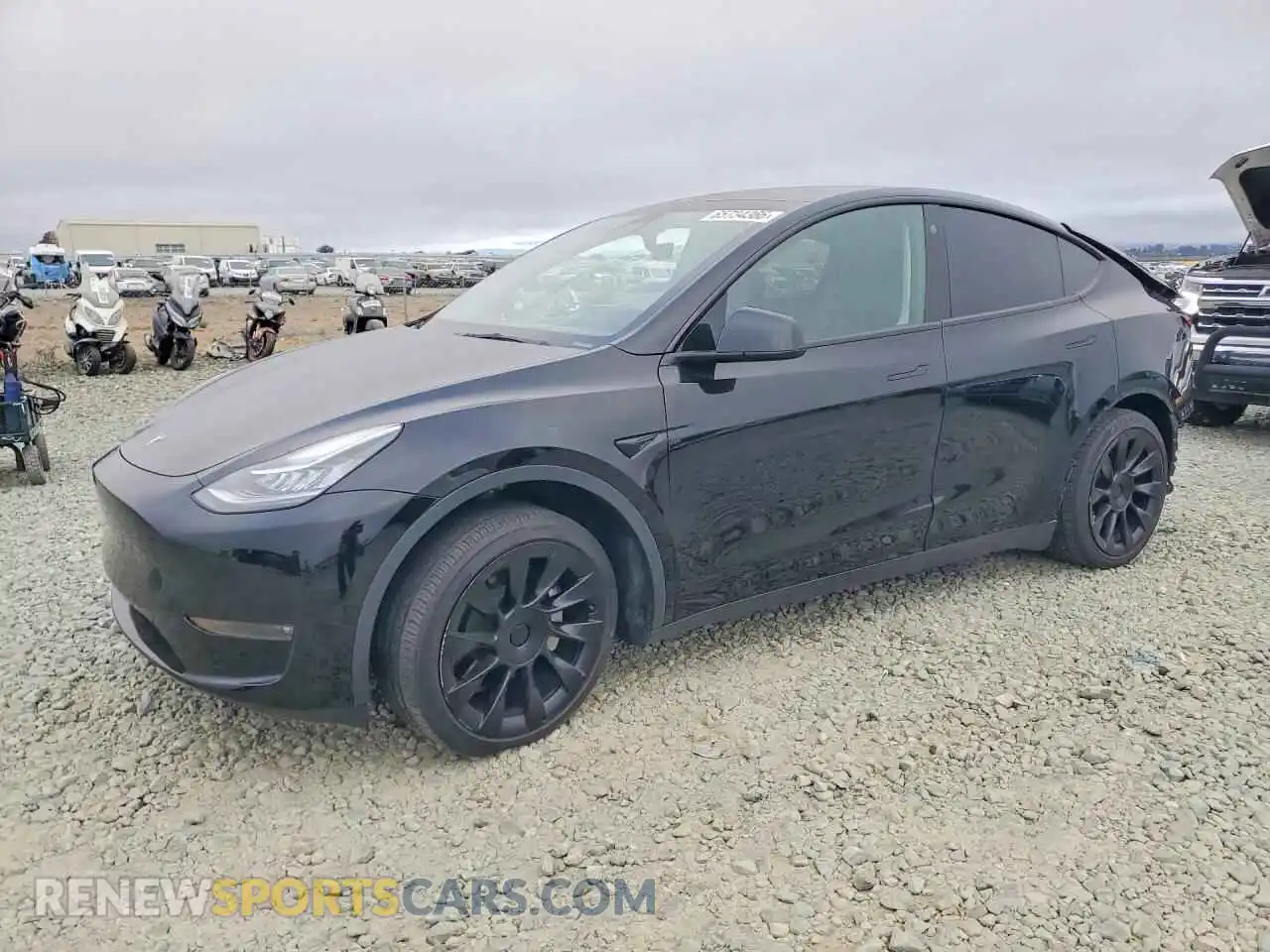 1 Photograph of a damaged car 7SAYGAEE7NF490036 TESLA MODEL Y 2022