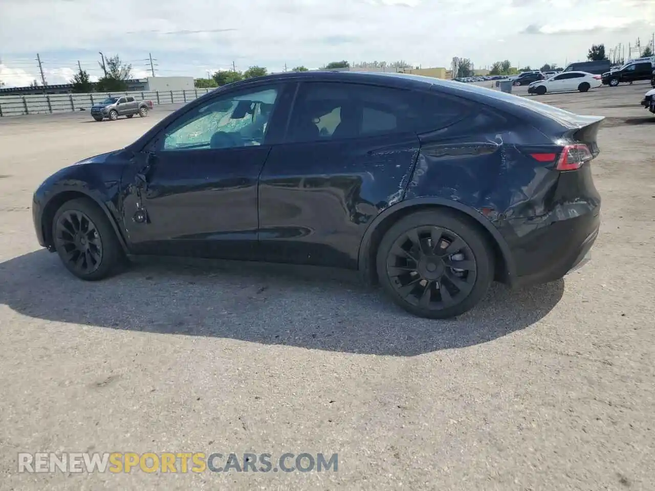2 Photograph of a damaged car 7SAYGAEE7NF533208 TESLA MODEL Y 2022