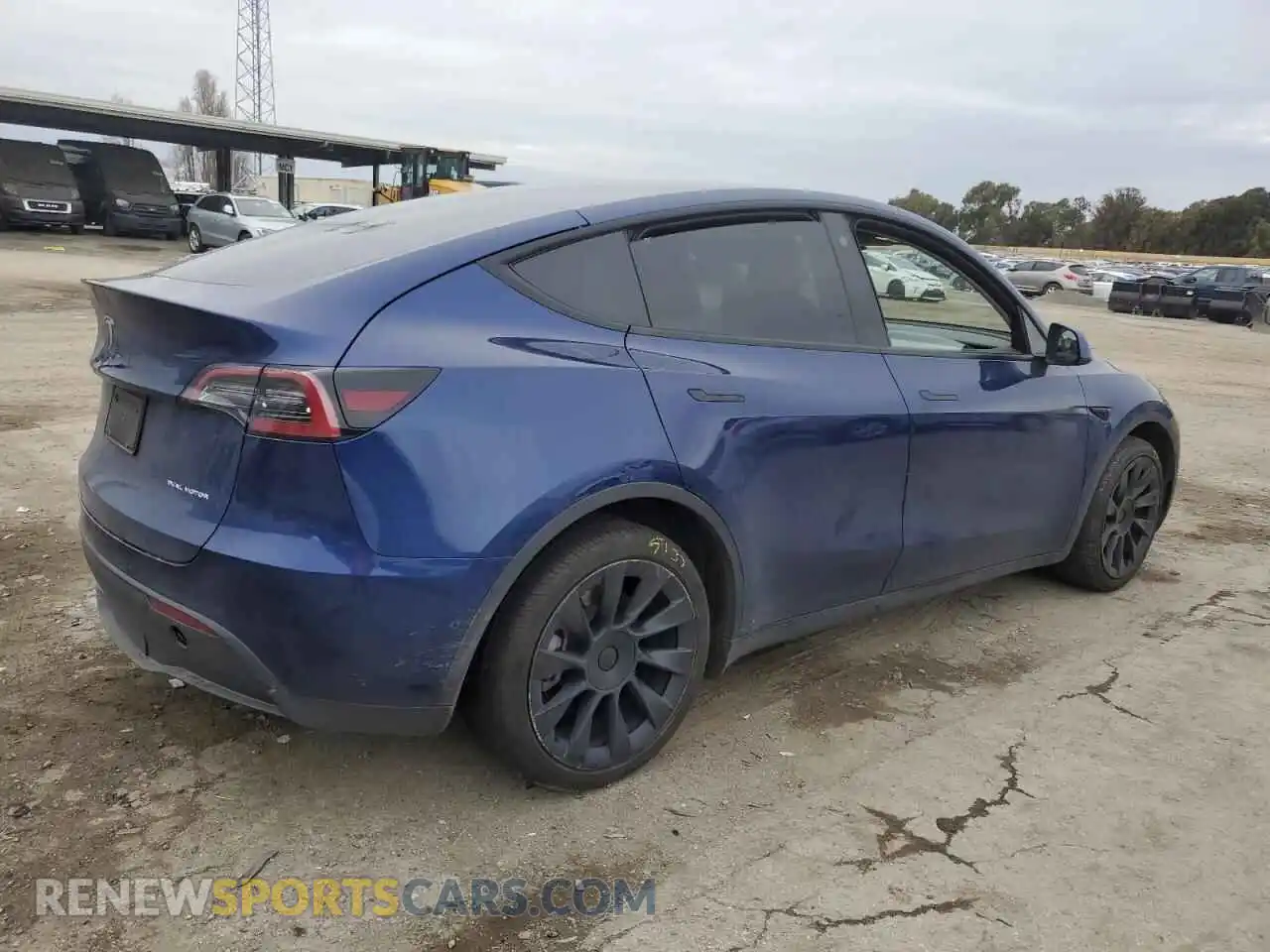3 Photograph of a damaged car 7SAYGAEE8NF488957 TESLA MODEL Y 2022