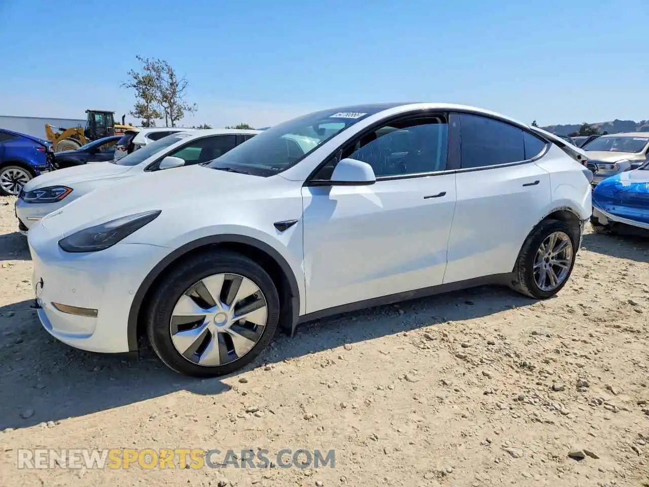 1 fotografías del automóvil dañado 7SAYGAEE8NF561163 TESLA MODEL Y 2022