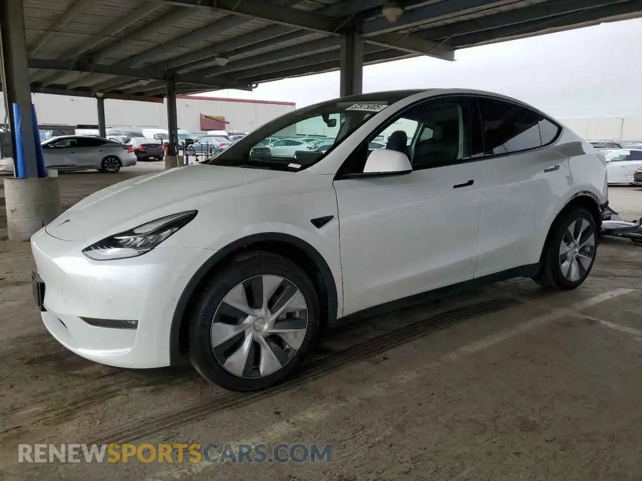 1 fotografías del automóvil dañado 7SAYGAEE9NF493262 TESLA MODEL Y 2022