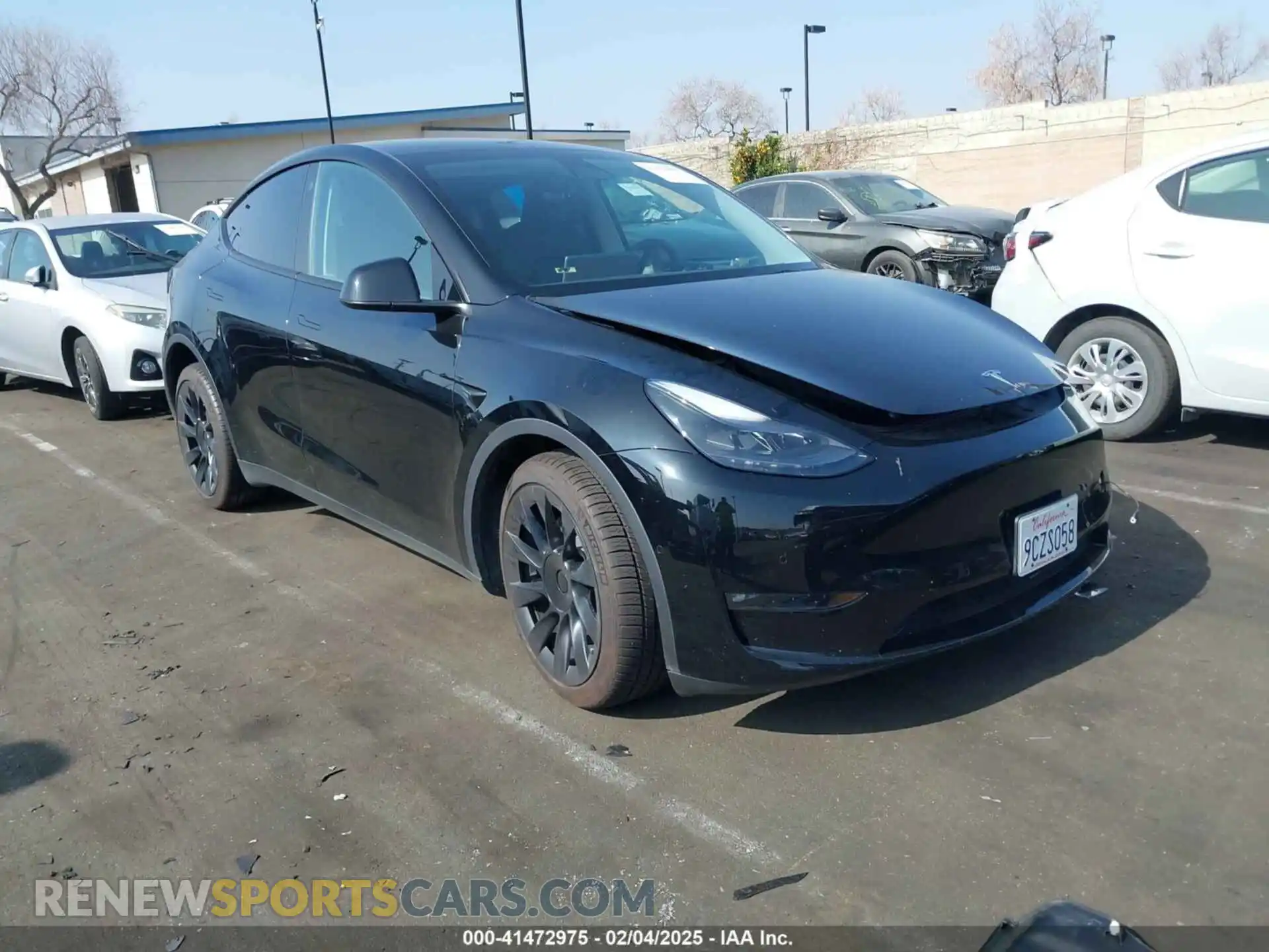 1 fotografías del automóvil dañado 7SAYGAEE9NF541939 TESLA MODEL Y 2022
