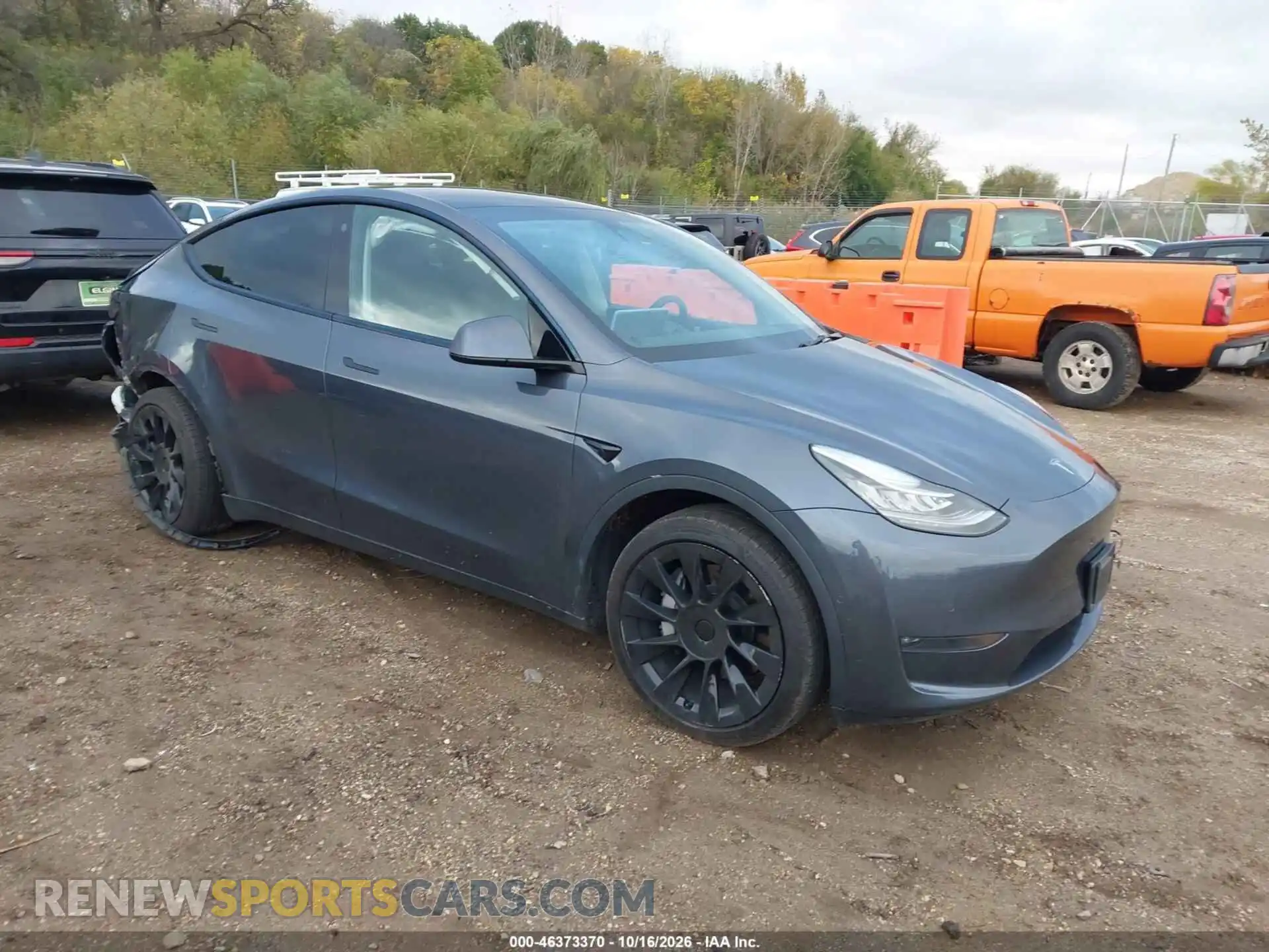 1 fotografías del automóvil dañado 7SAYGDEE0NA009171 TESLA MODEL Y 2022
