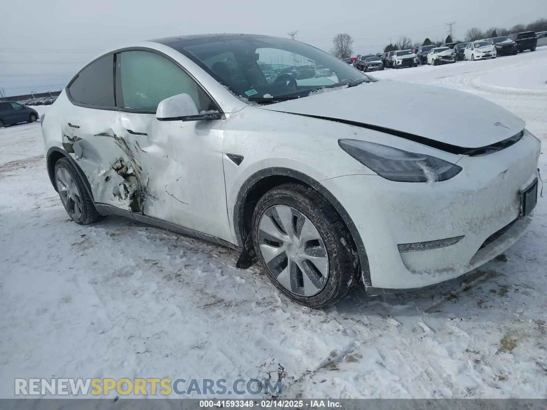 1 Photograph of a damaged car 7SAYGDEE0NA012006 TESLA MODEL Y 2022