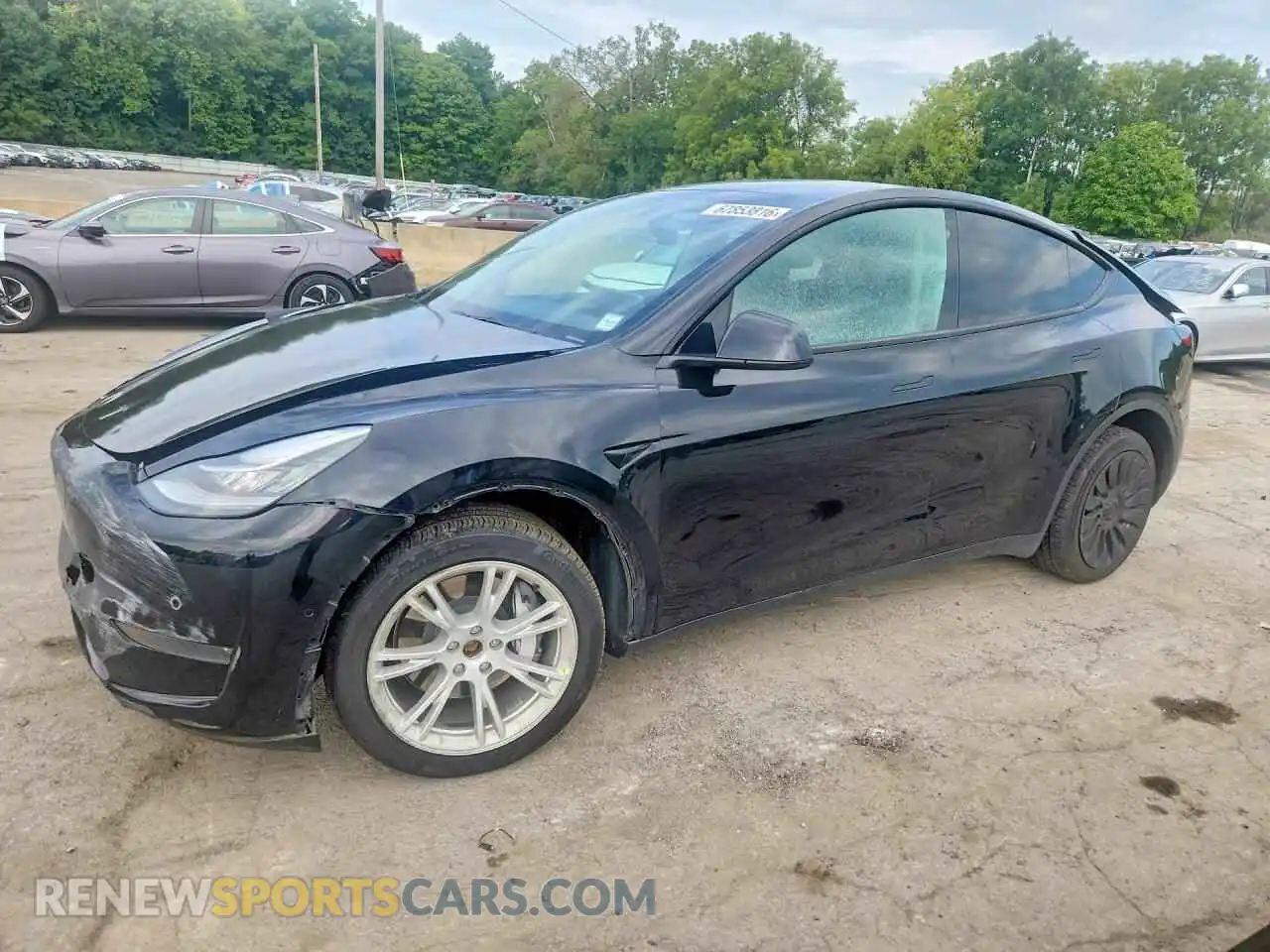 1 fotografías del automóvil dañado 7SAYGDEE0NA014287 TESLA MODEL Y 2022