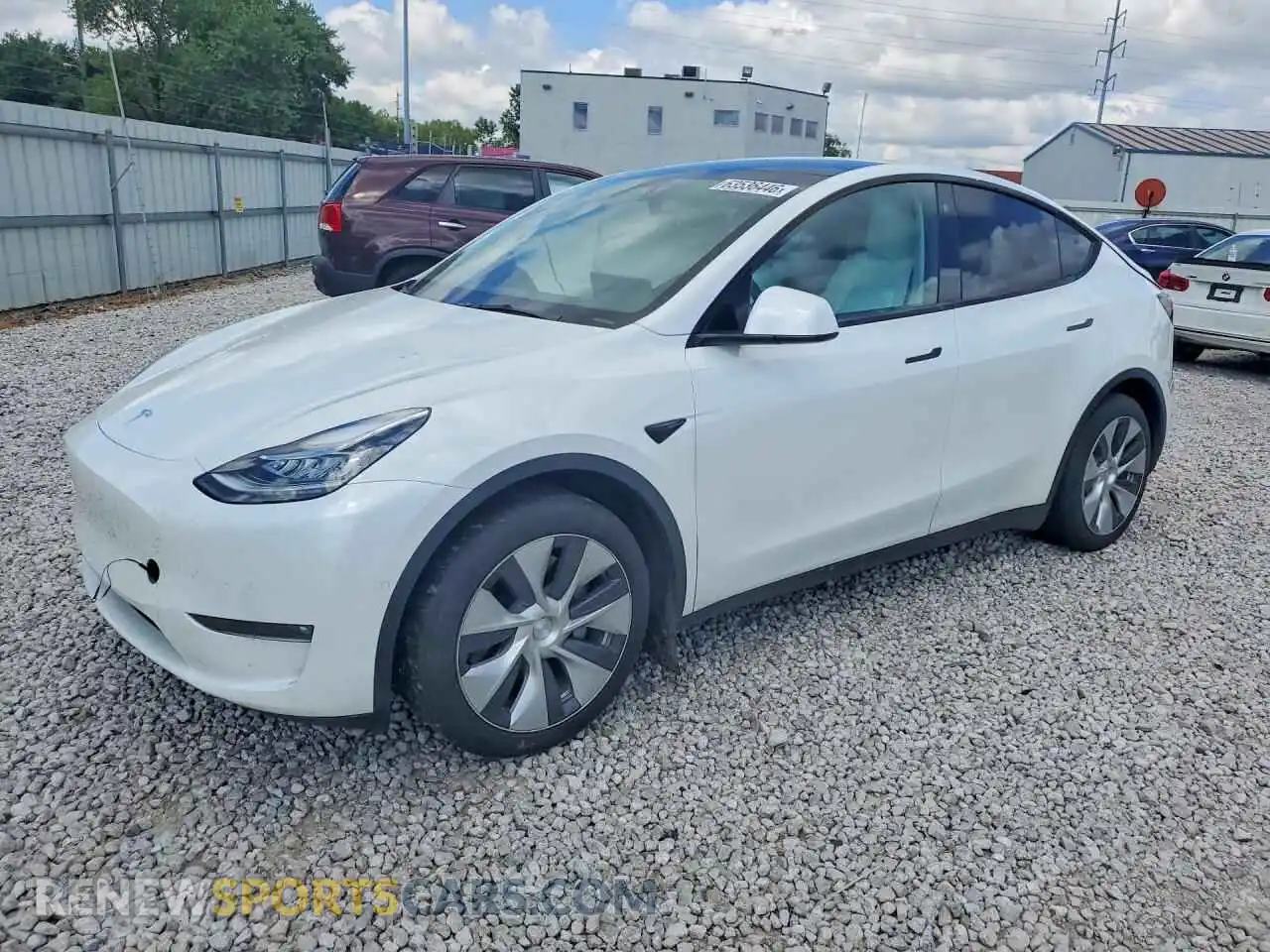 1 Photograph of a damaged car 7SAYGDEE0NF310820 TESLA MODEL Y 2022
