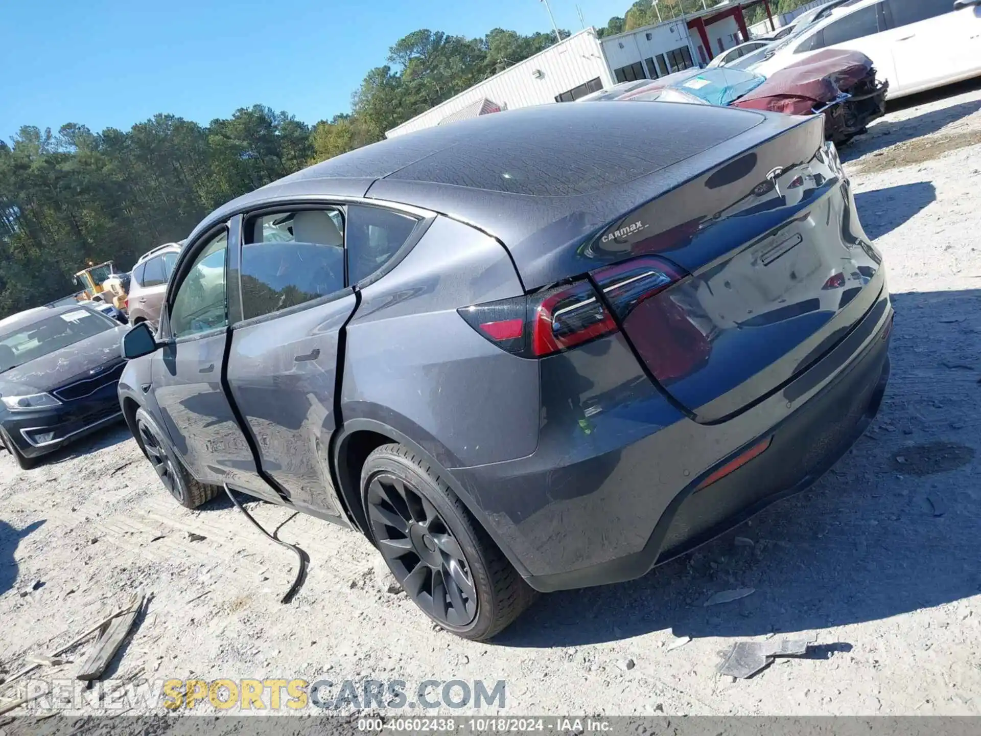 3 Photograph of a damaged car 7SAYGDEE0NF353599 TESLA MODEL Y 2022